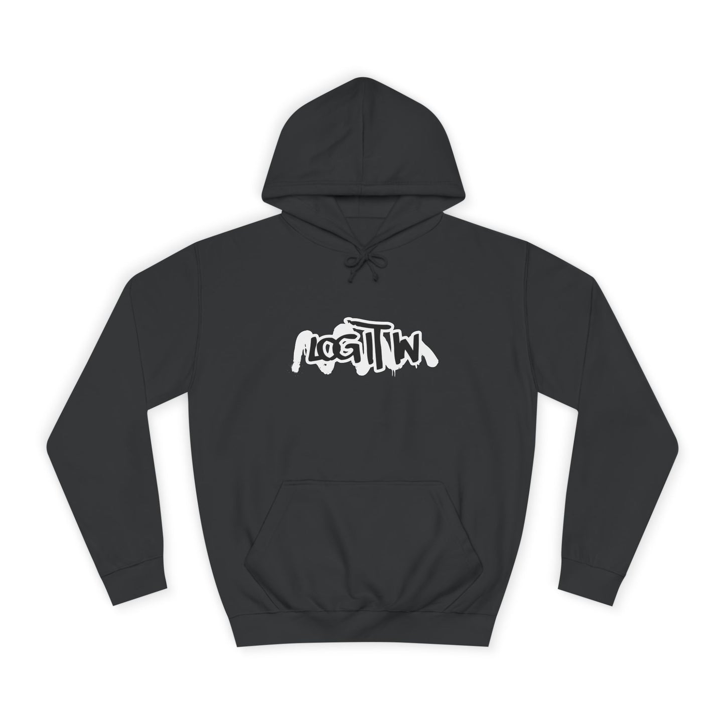 Unisex Log it in Hoodie with Trendy Graphic, Stylish Casual Wear, Gift, Apparel, Cozy Sweatshirt for Every Occasion