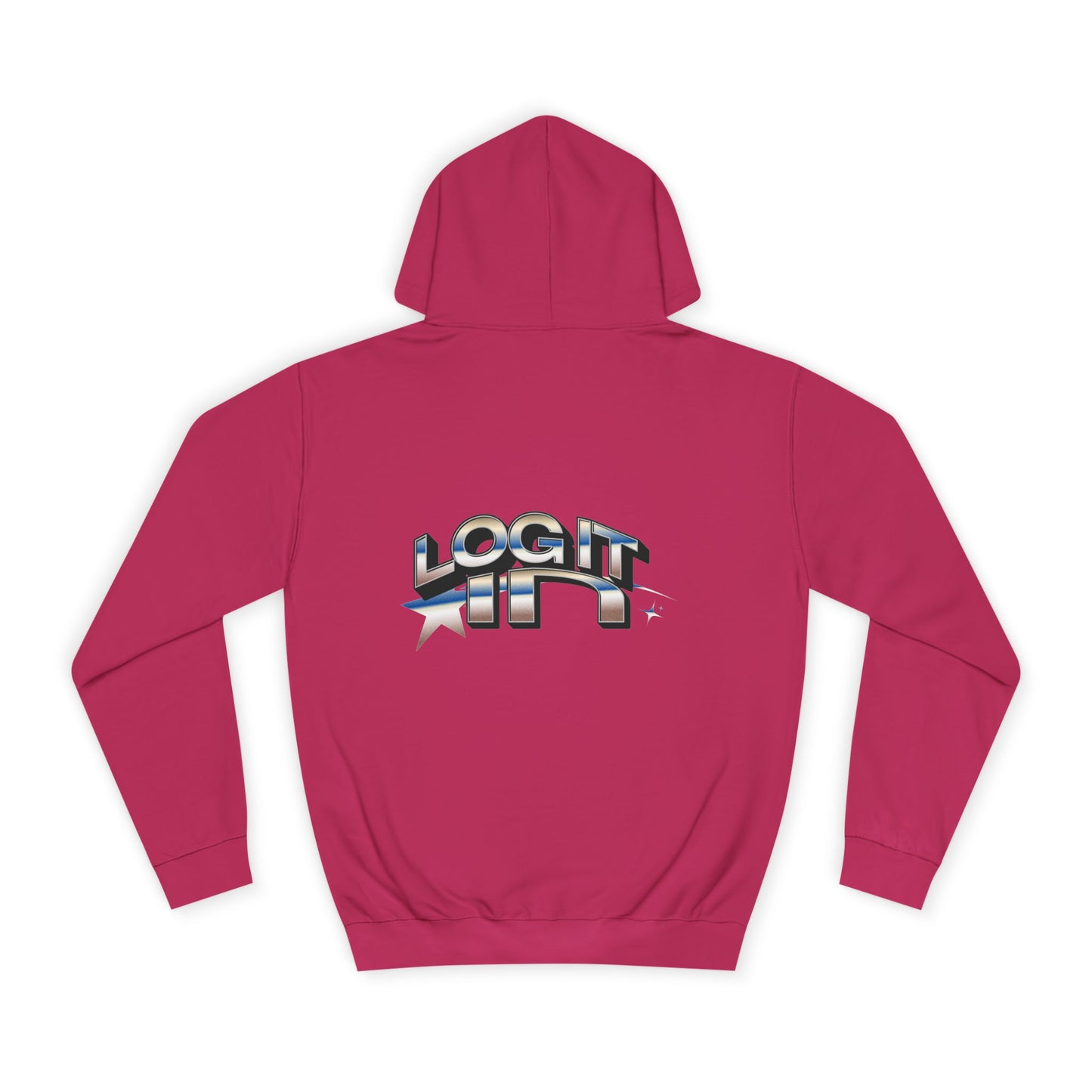 Unisex Hoodie - Log it in Design, Ideal, Cozy Gift, Custom Apparel, Perfect for Graduation, Casual Wear