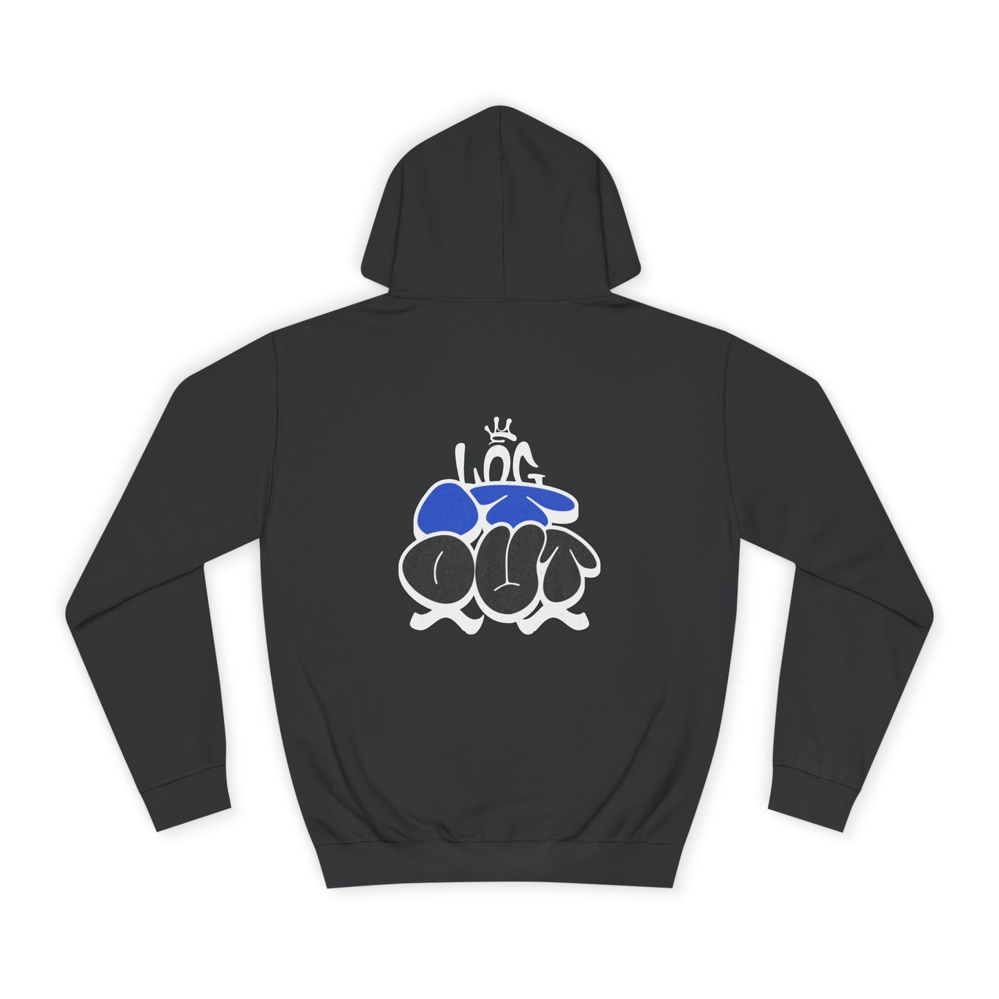 Stylish Unisex Log it out Hoodie, Cozy Wear, Trendy Sweatshirt, Gift, Casual Everyday Hoodie