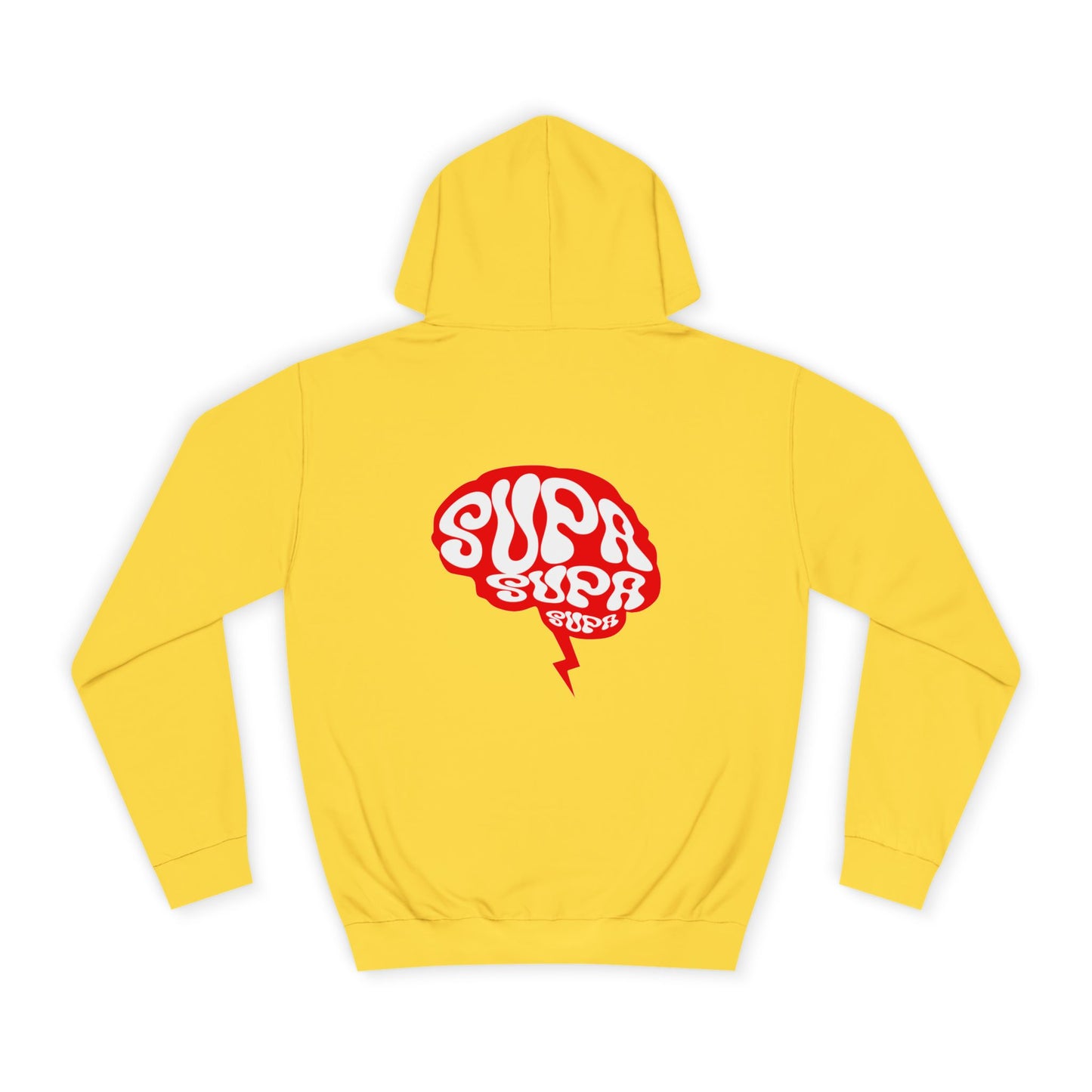 Supa Supa Hoodie, Unisex College Sweatshirt, Cozy Hoodie, Trendy Graphic Hoodie, Gift for Any One