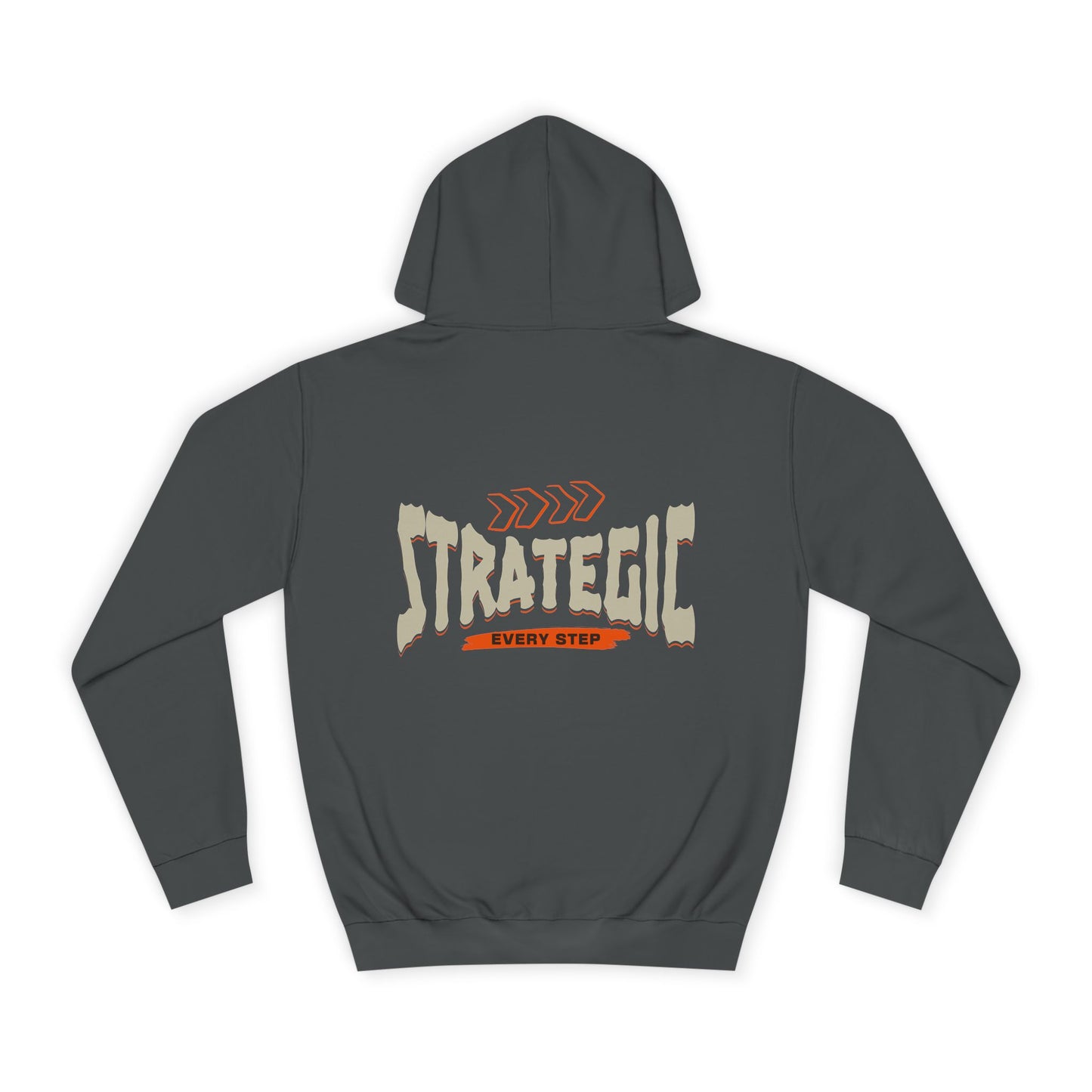 Strategic Unisex Hoodie - Every Step - Cozy Style for joints & Trendsetters