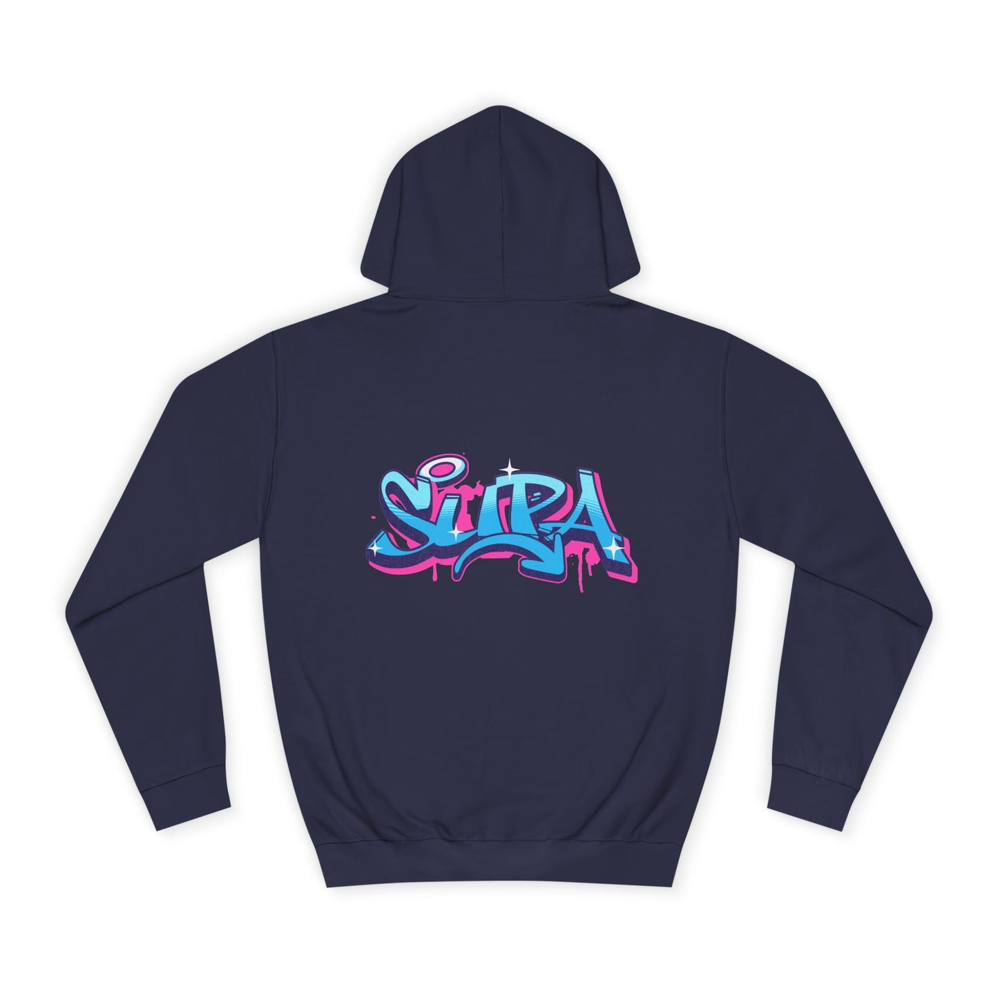 Unisex Hoodie with Colorful Graffiti Design - Casual Streetwear, Custom Apparel, Gift, Everyday Wear, Cozy Layering