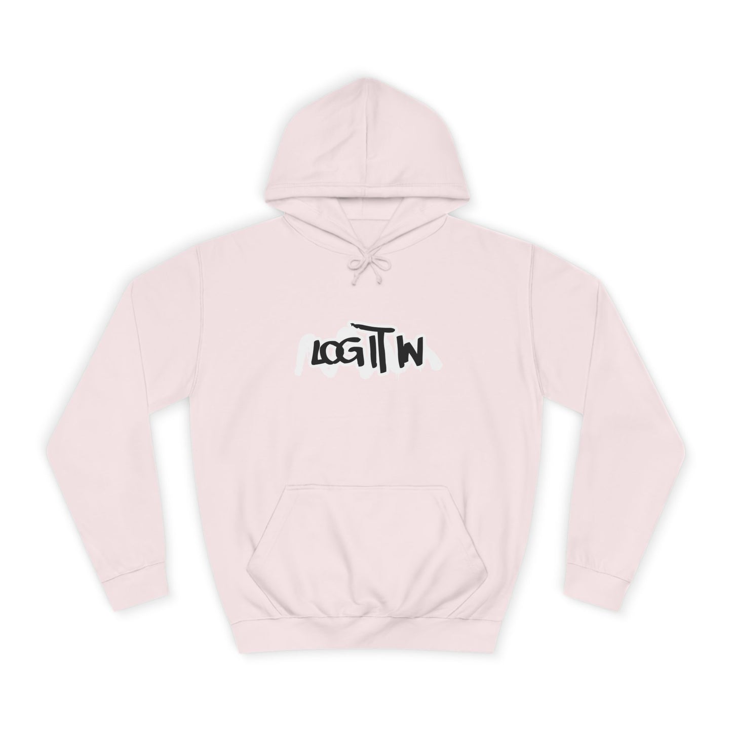 Unisex Log it in Hoodie with Trendy Graphic, Stylish Casual Wear, Gift, Apparel, Cozy Sweatshirt for Every Occasion