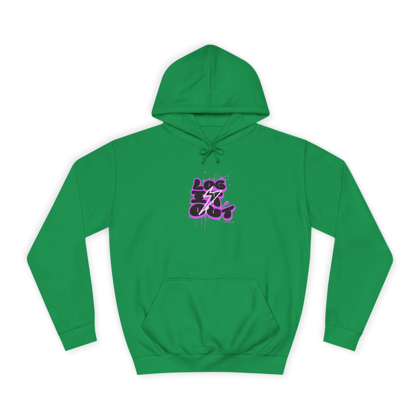 Unisex Hoodie - Log It Out Trendy Street Wear