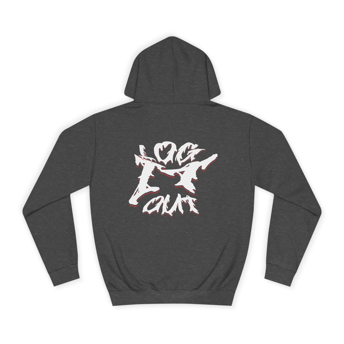 Unisex Log it out Hoodie - Trendy Graphic Sweatshirt, Perfect for Life, Great Gift for Graduation,