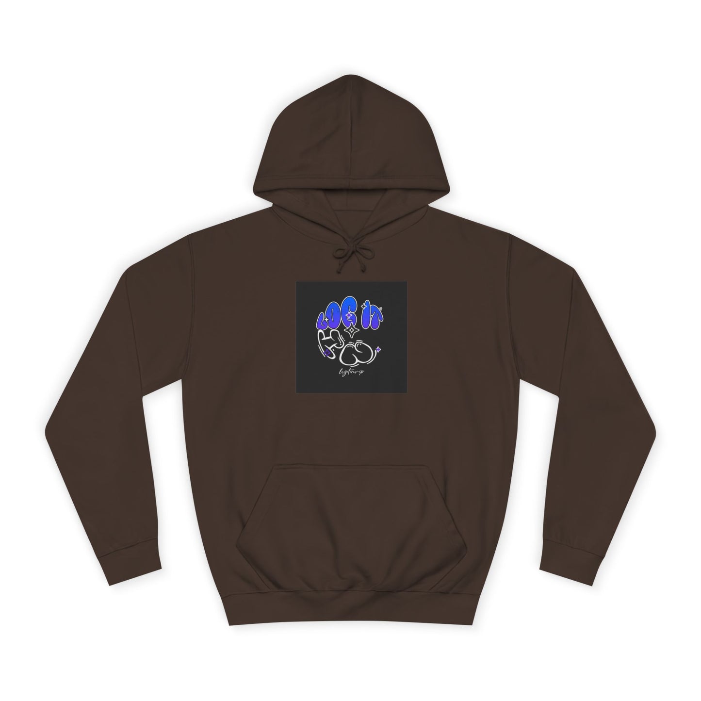 Unisex Log it in Hoodie with Colorful Designs, Cozy Sweatshirt,Trendy Gift for Casual Wear