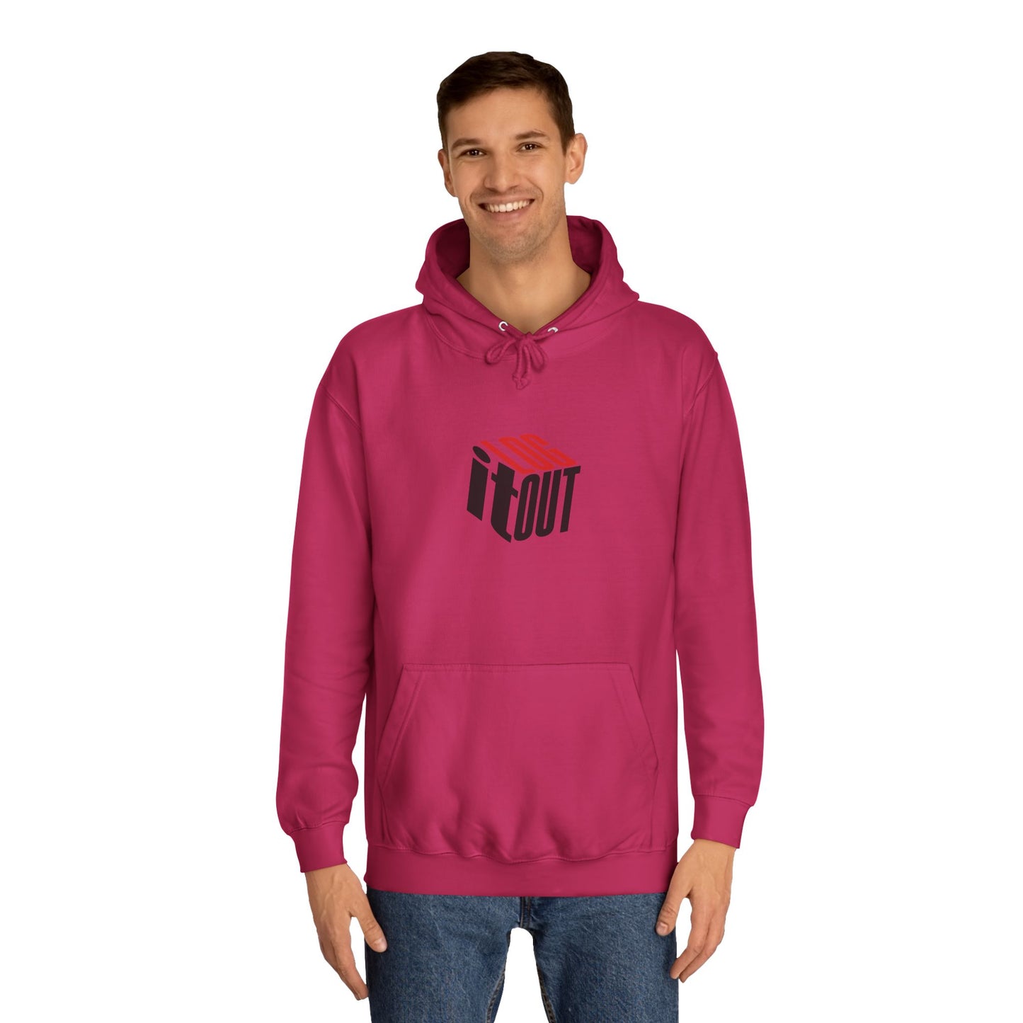 Stylish Unisex Log it out Hoodie with Trendy Graphic, Casual Wear, Cozy Gift, Fun Hoodie for Everyday Use,