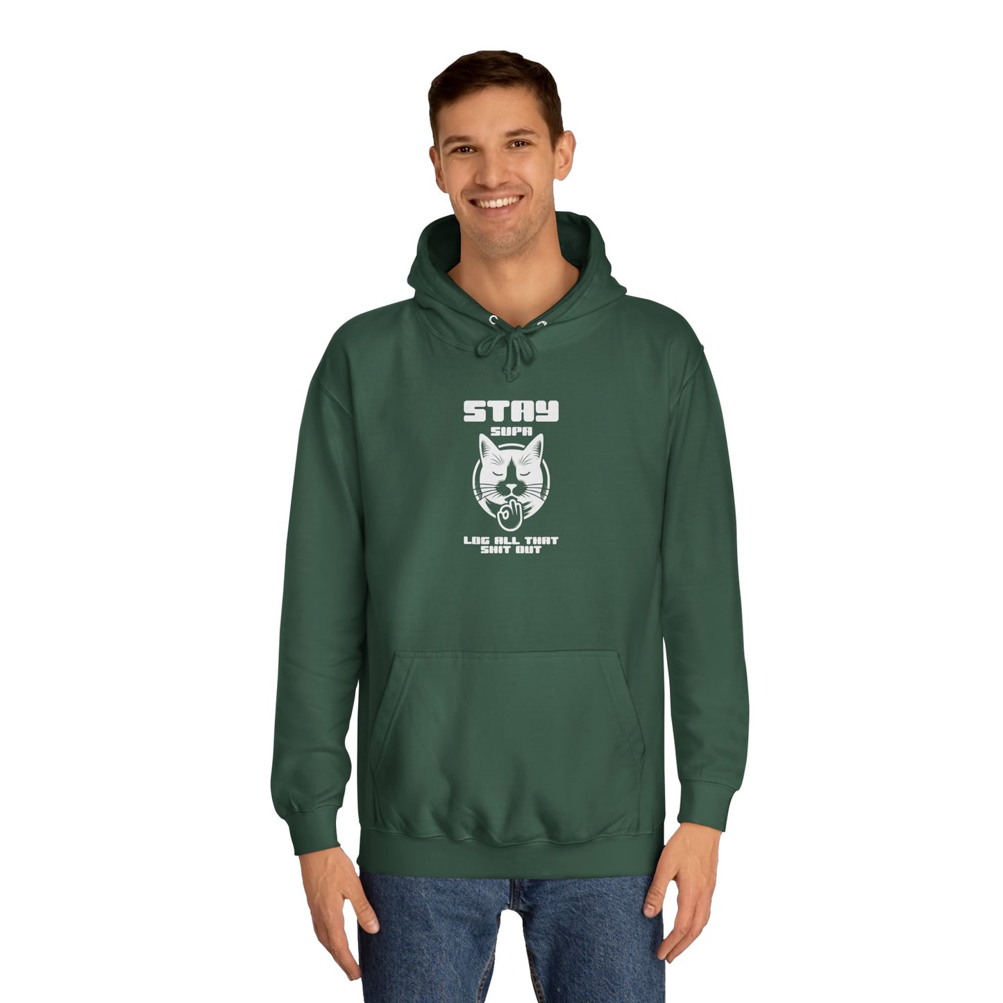 Unisex Log it Out Hoodie