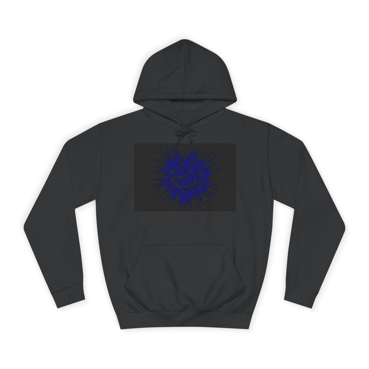 Unisex Supa Supa Hoodie with Bold Graphic Design, Comfortable Casual Wear, Ideal for Everyday, Perfect for Gifting, Spring and Fall Fashion