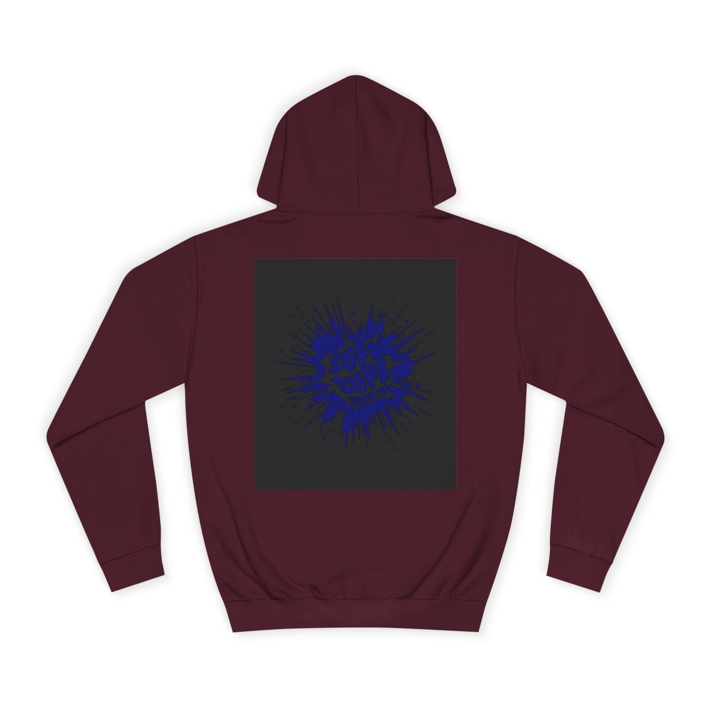 Unisex Supa Supa Hoodie with Bold Graphic Design, Comfortable Casual Wear, Ideal for Everyday, Perfect for Gifting, Spring and Fall Fashion