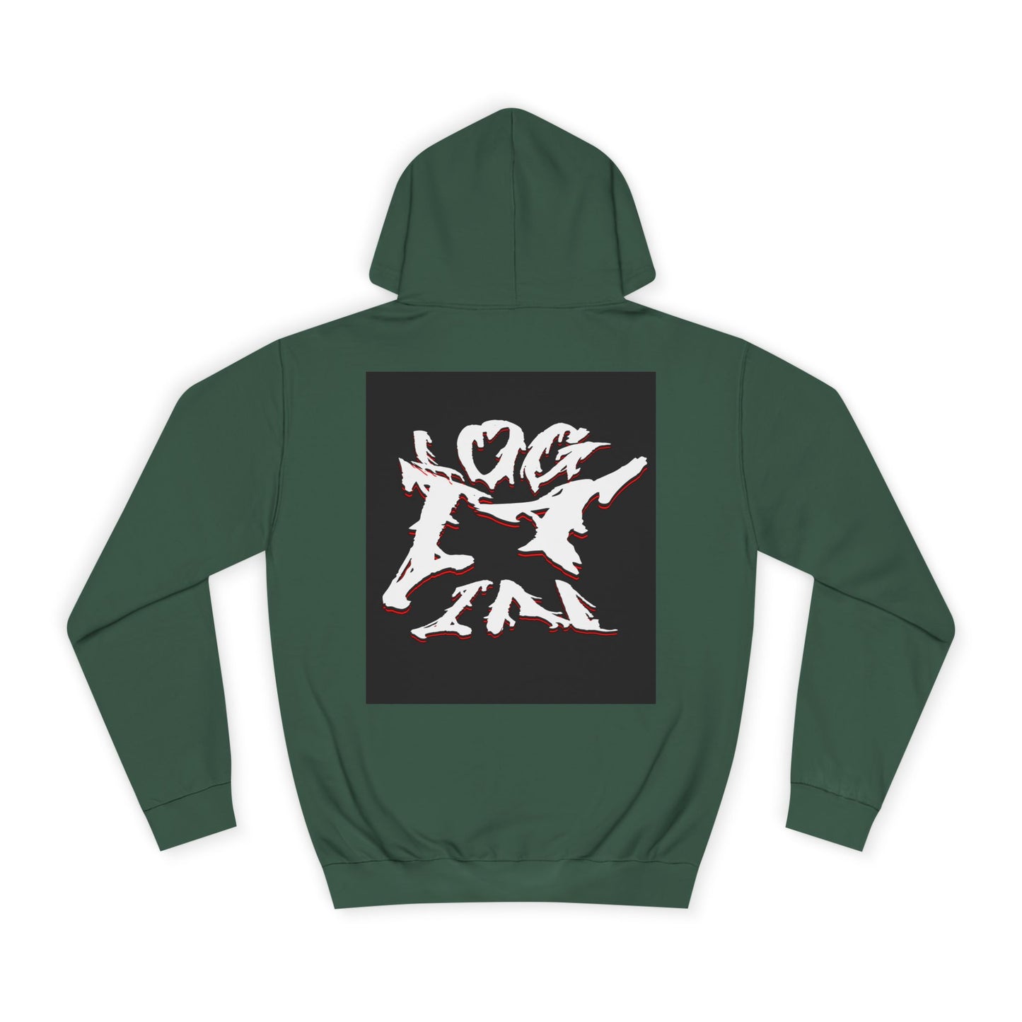 Unisex Log it in Hoodie - Artsy Graphic Sweatshirt, Cozy Custom Apparel, Perfect Gift, Spirit Wear, Trendy Streetwear