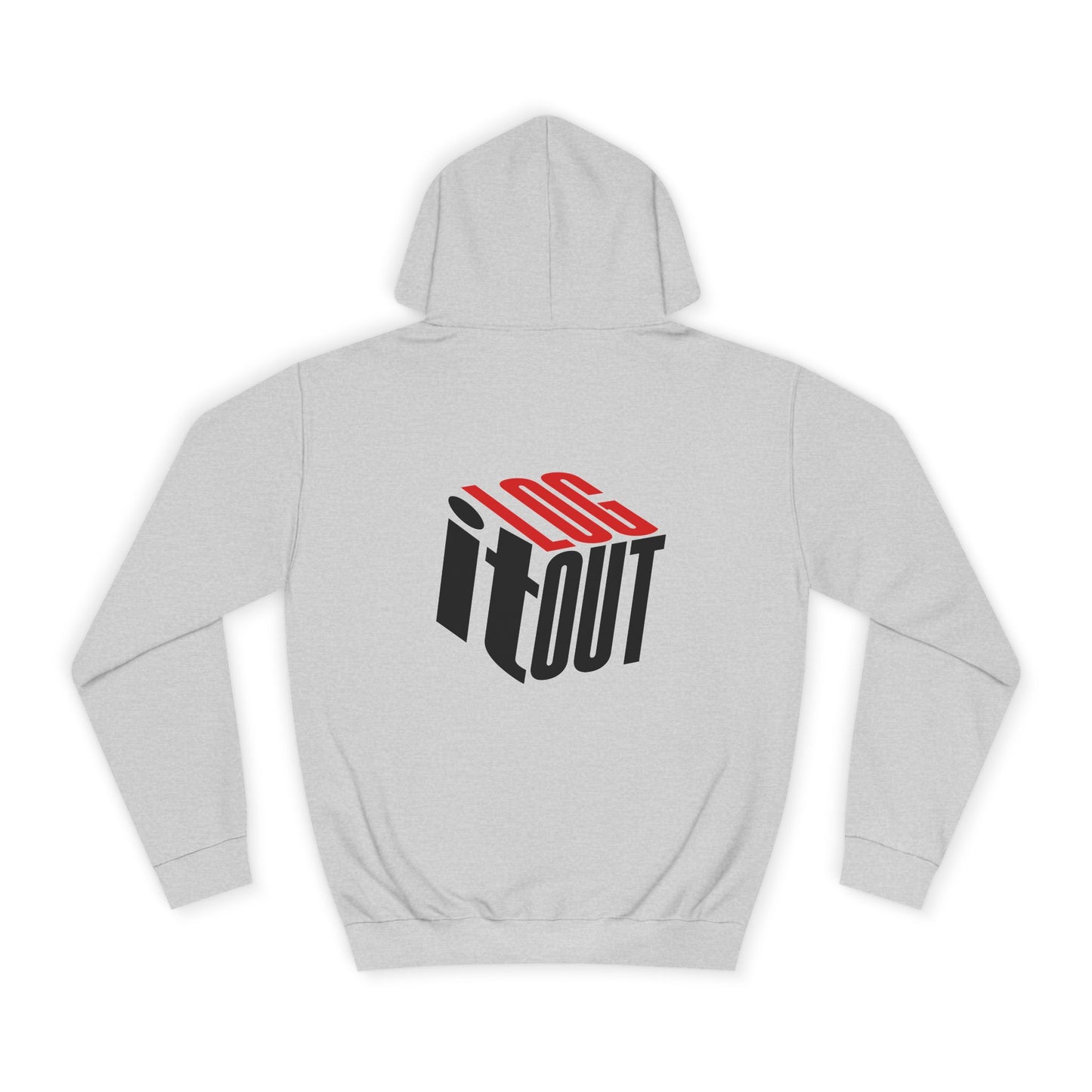 Stylish Unisex Log it out Hoodie with Trendy Graphic, Casual Wear, Cozy Gift, Fun Hoodie for Everyday Use,