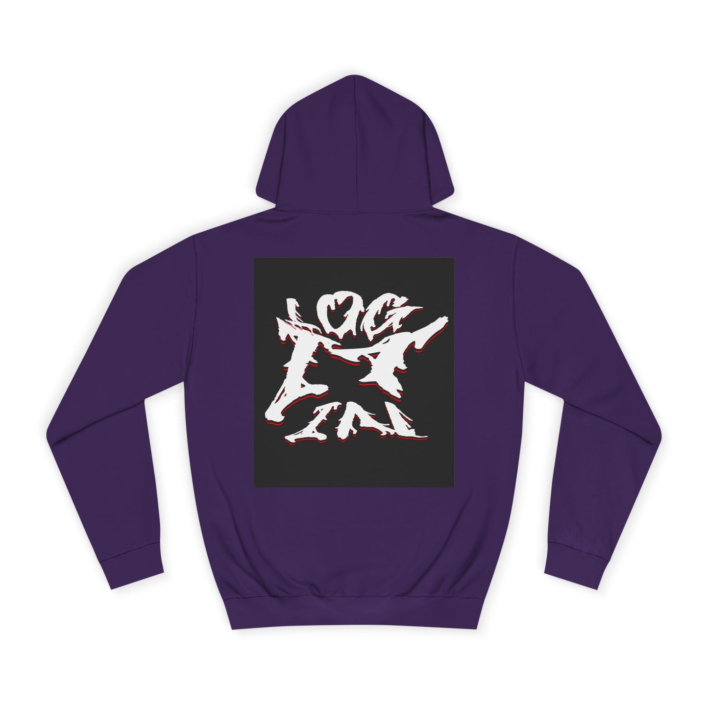 Unisex Log it in Hoodie - Artsy Graphic Sweatshirt, Cozy Custom Apparel, Perfect Gift, Spirit Wear, Trendy Streetwear