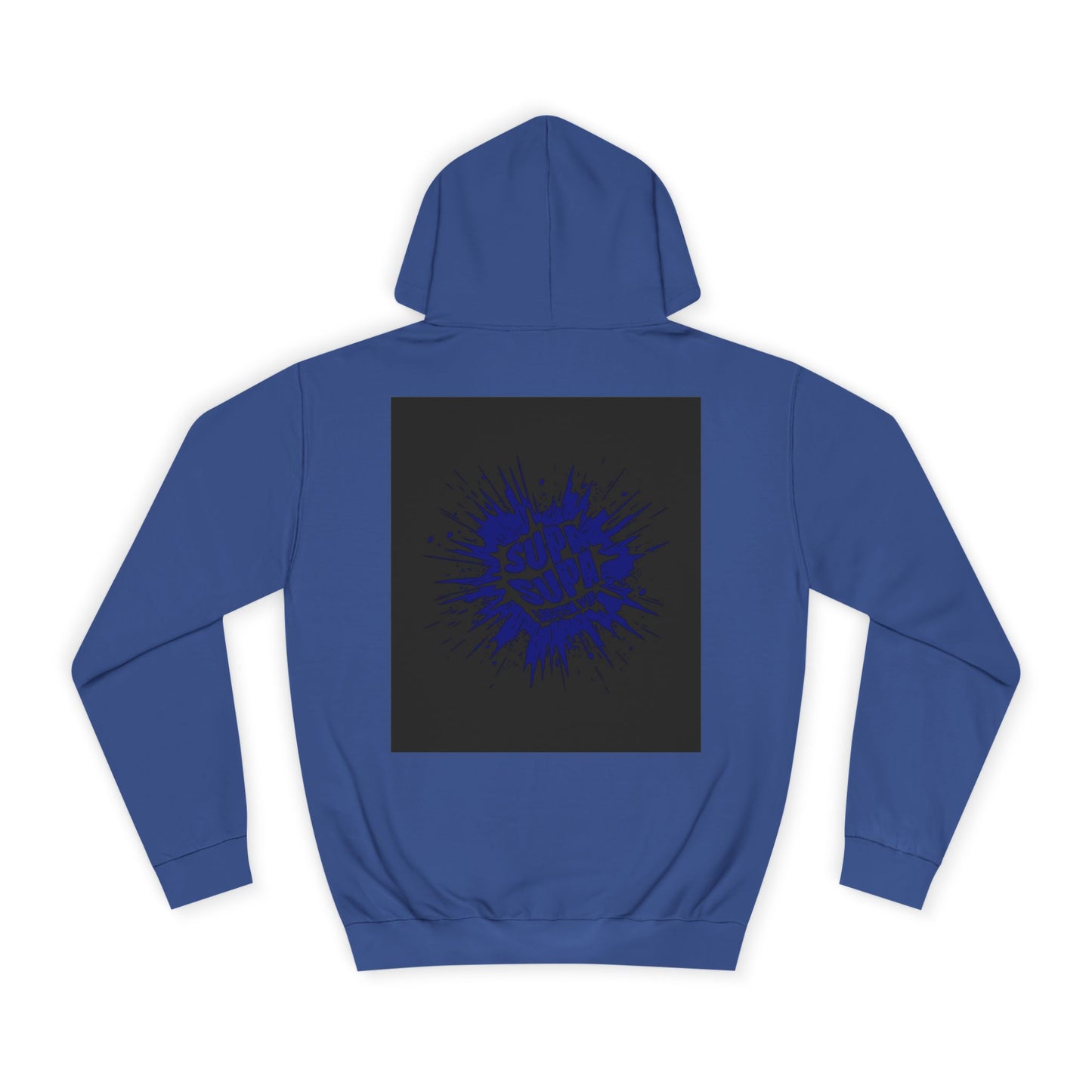 Unisex Supa Supa Hoodie with Bold Graphic Design, Comfortable Casual Wear, Ideal for Everyday, Perfect for Gifting, Spring and Fall Fashion