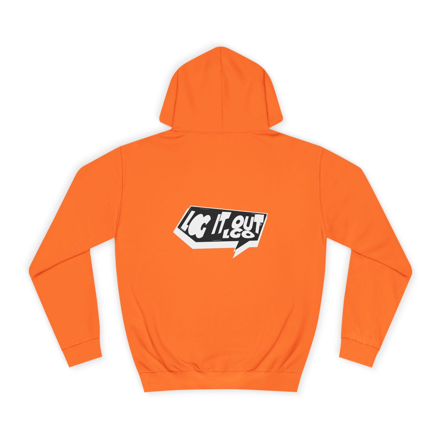 Chill Vibes Unisex Log it out Hoodie - Perfect for Campus Wear, Gifts, Casual Outfits, Fall/Winter Style, Cozy Fashion