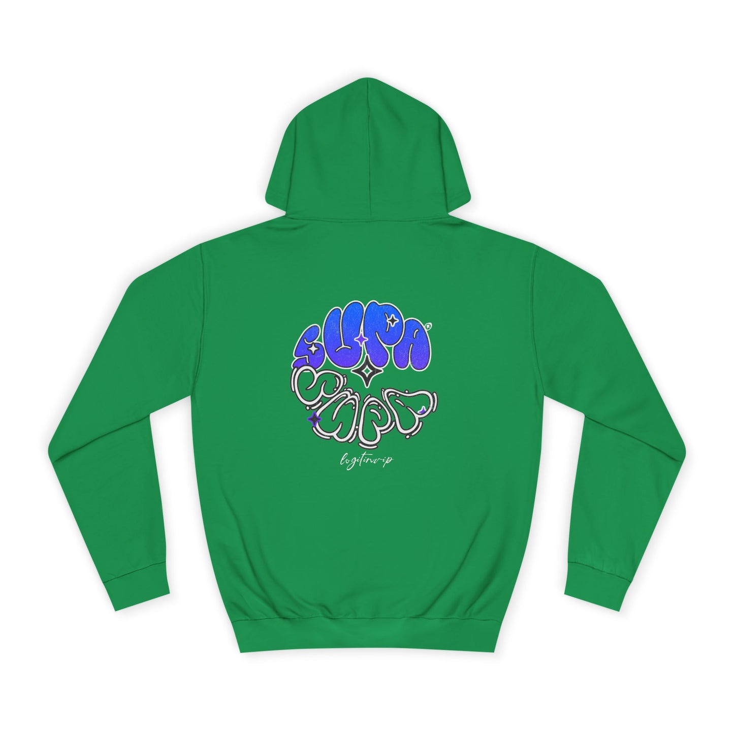 Unisex Supa Supa Streetwear Hoodie, Casual Art Hoodie, Life Apparel, Stylish Unisex Pullover, Hipster Hoodie Gift