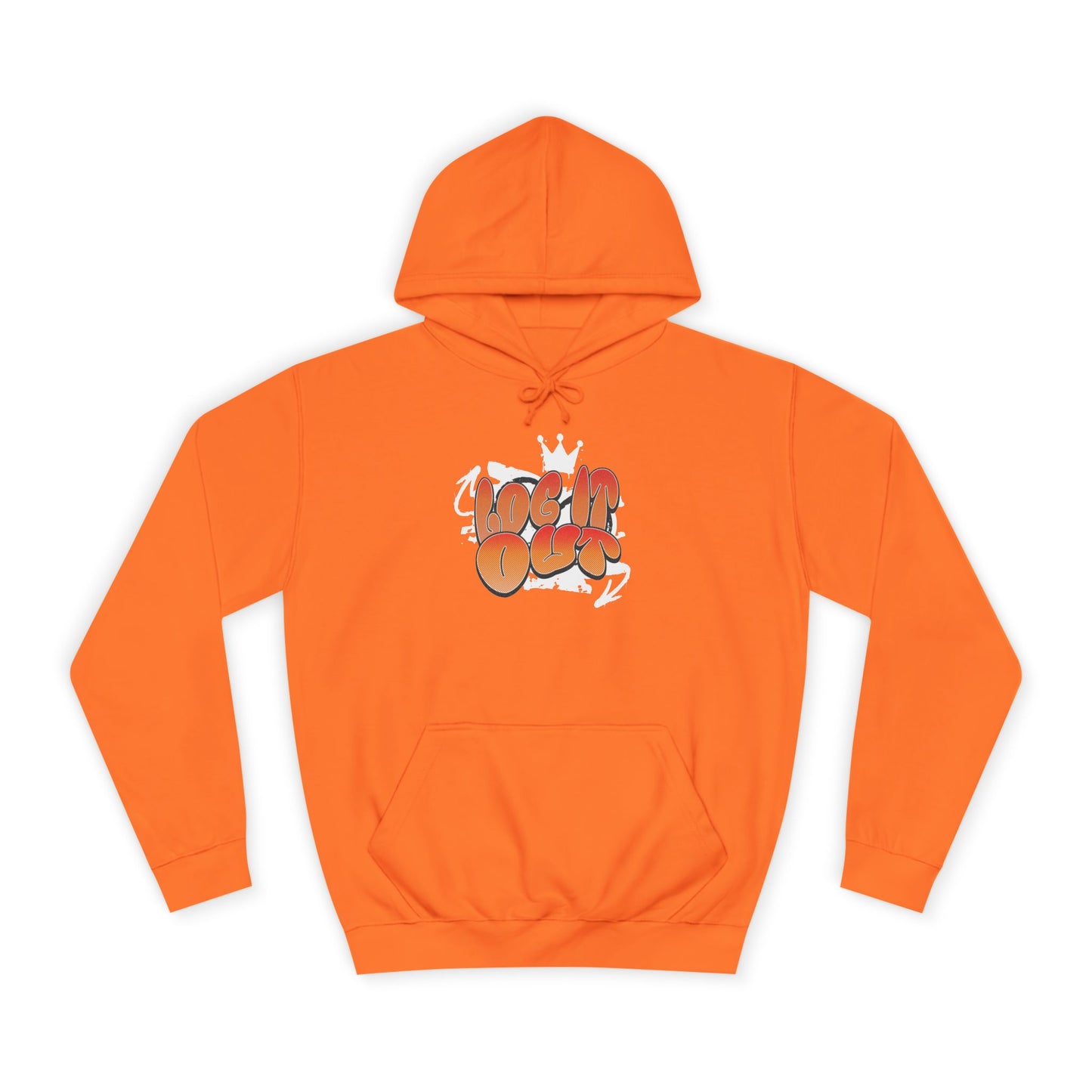 Unisex Hoodie - 'Log It Out' Trendy Comfort Wear
