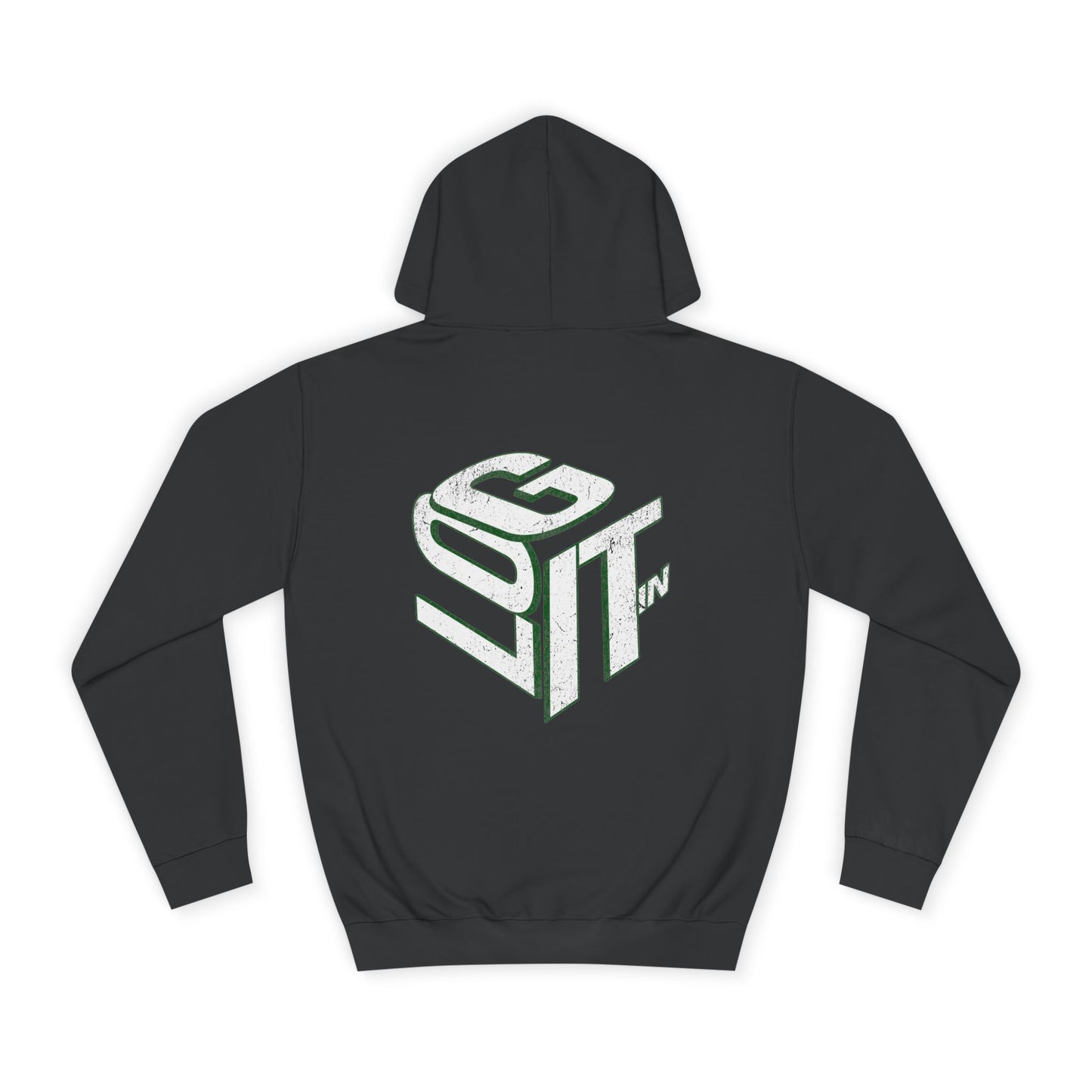 Stylish Unisex Hoodie with Design, Log it in Sweatshirt, Casual Hoodie, Modern Apparel, Unique Gear