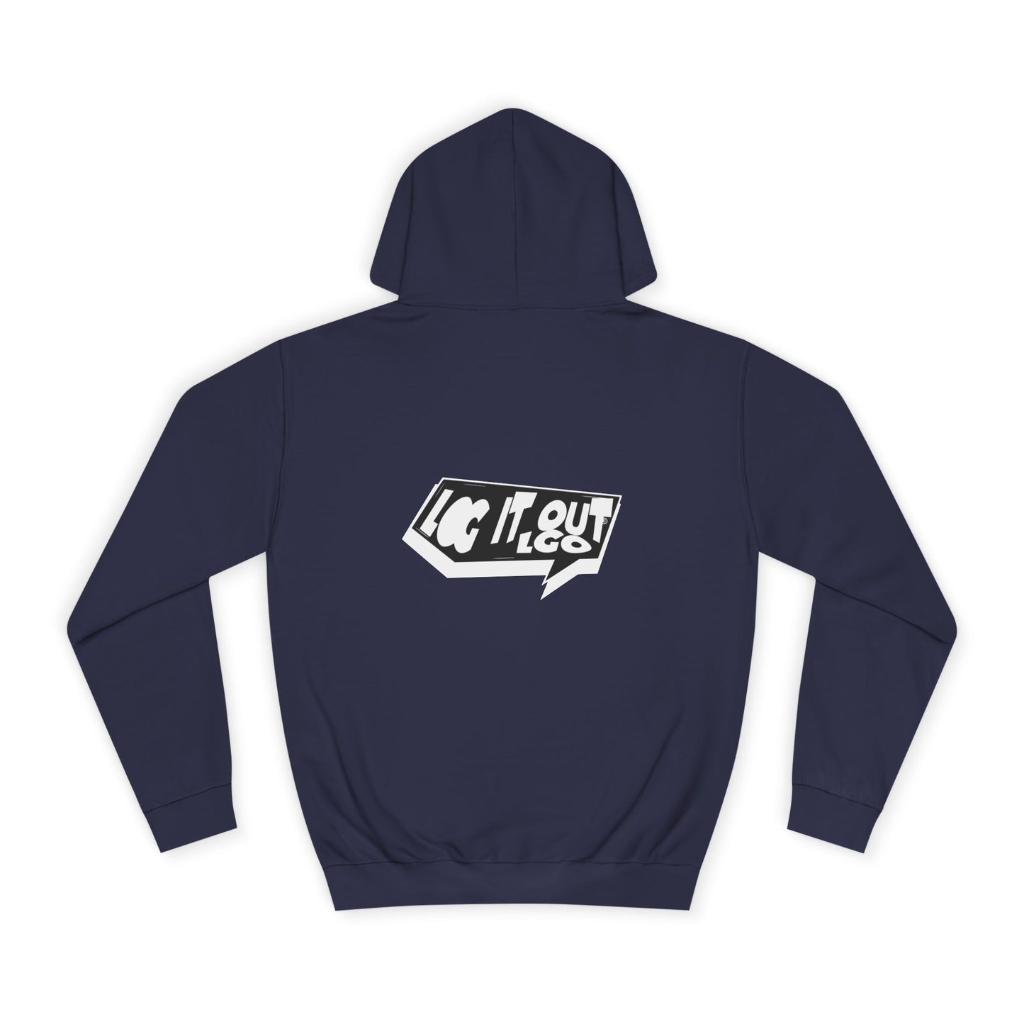 Chill Vibes Unisex Log it out Hoodie - Perfect for Campus Wear, Gifts, Casual Outfits, Fall/Winter Style, Cozy Fashion