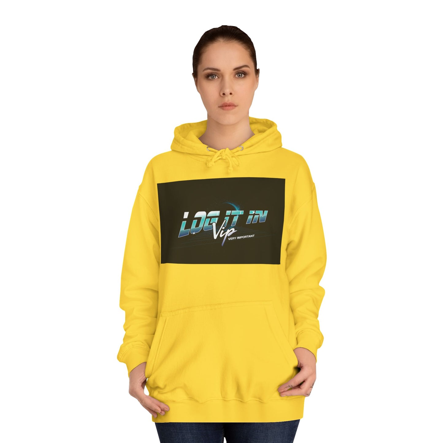 'log it in,Hoodie, Casual Wear, Unisex Fashion, Perfect for Every day Life, Stylish Gift, Cozy & Trendy Sweatshirt