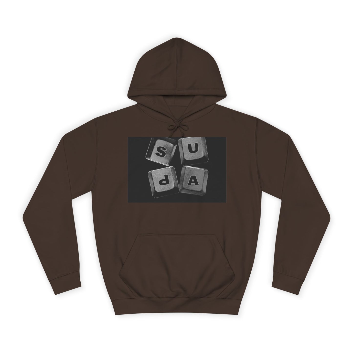 Unisex Hoodie with Graphic Design, Casual Wear, Cozy Layering,Spirit Wear