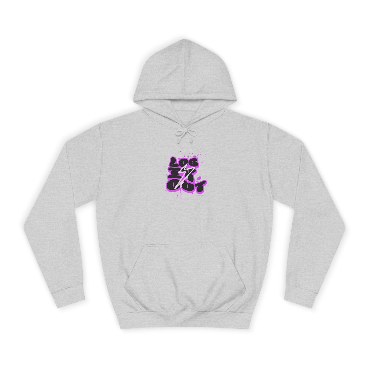 Unisex Hoodie - Log It Out Trendy Street Wear