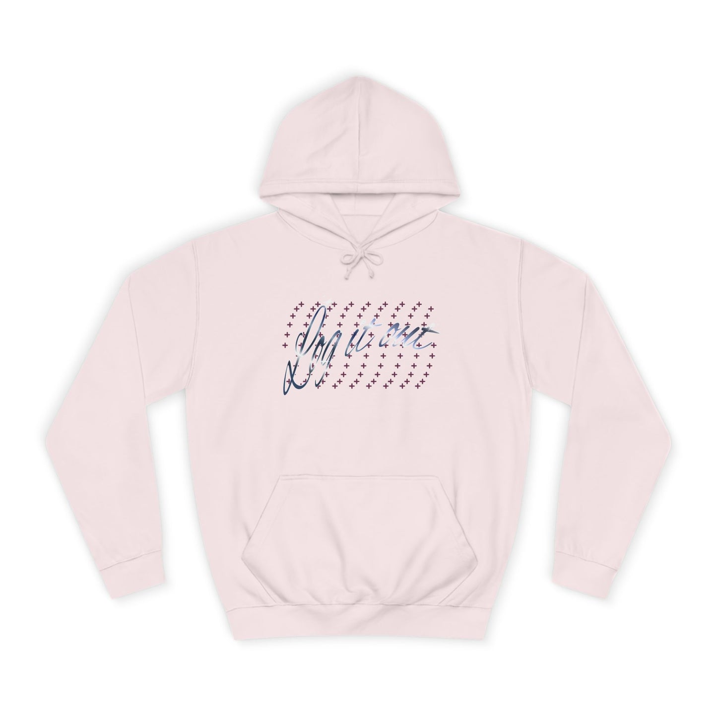 Stylish Unisex 'Log it out' Hoodie with Trendy Script Design, Perfect for Casual Wear, Gift, Apparel, Unisex Fashion
