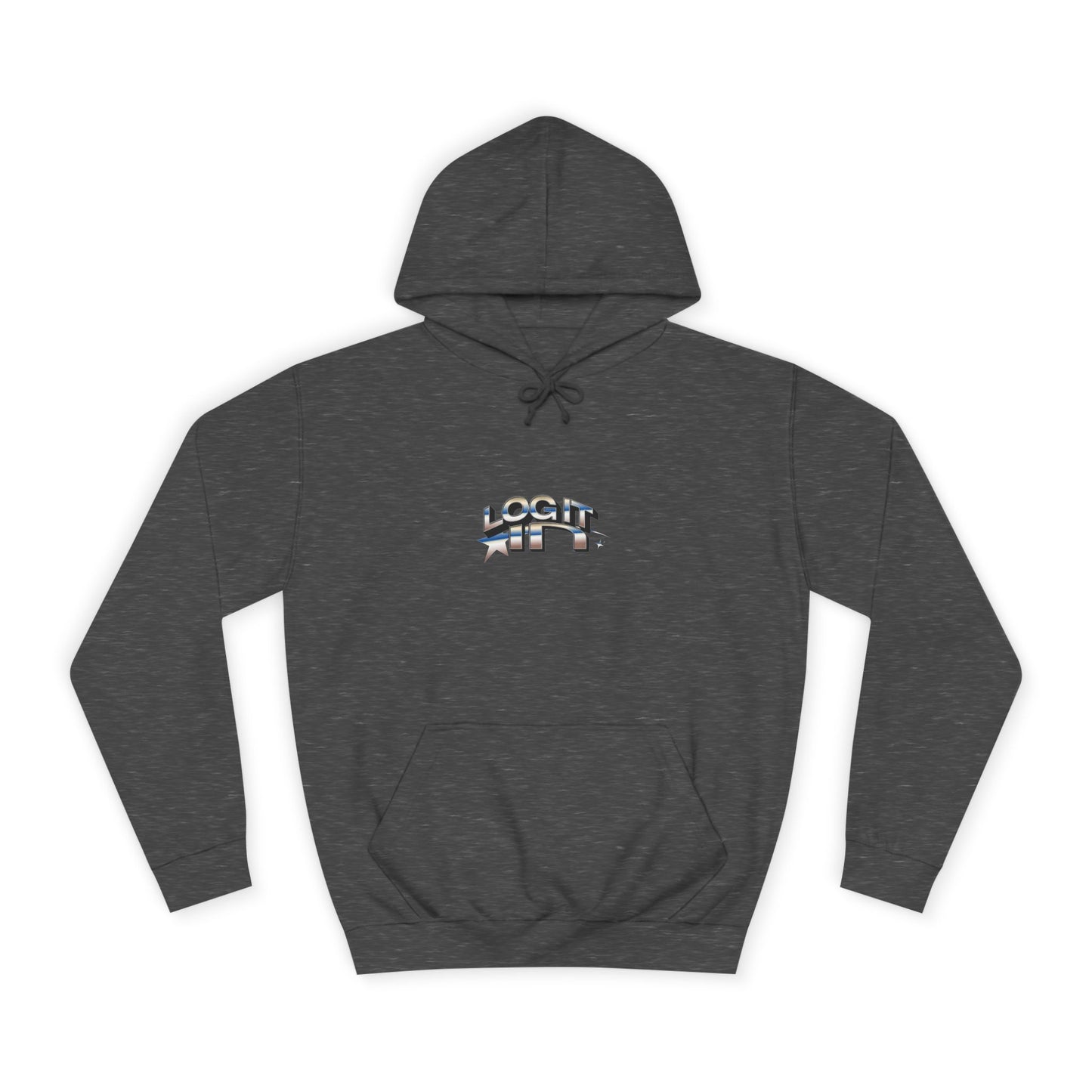 Unisex Hoodie - Log it in Design, Ideal, Cozy Gift, Custom Apparel, Perfect for Graduation, Casual Wear