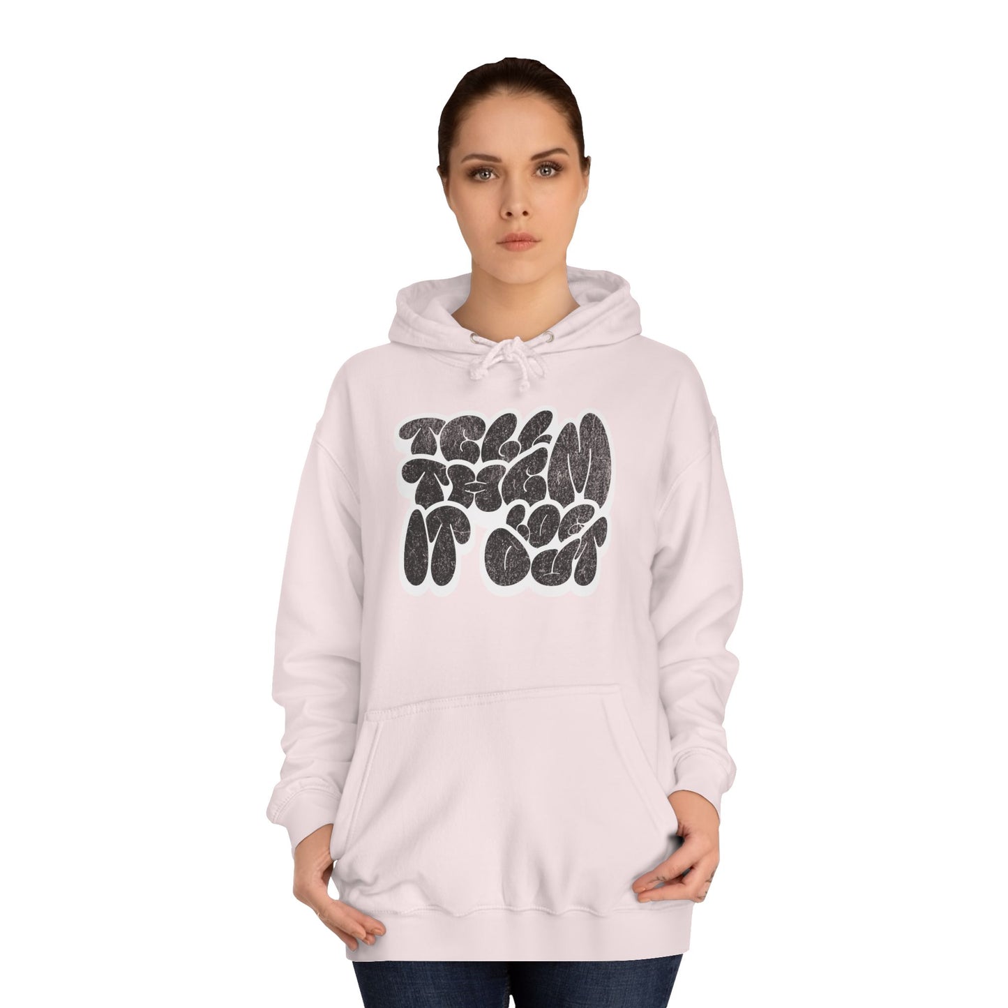 Stylish Unisex"Log it in" Hoodie - Perfect for Life, Gifts, Cozy Casual Wear, Trendy Fashion