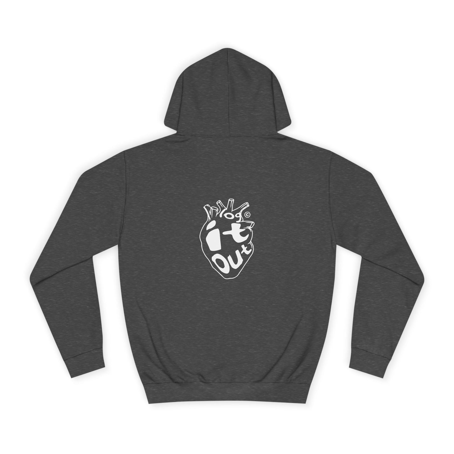 Comfortable Unisex Log it out Hoodie, Great for Life, Perfect for Casual Wear, Trendy Spirit