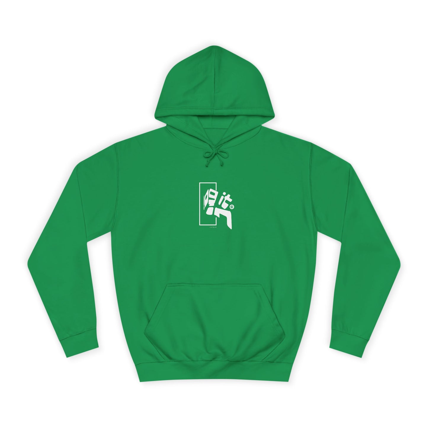 Unisex Log it in Hoodie with Bold Graphic, Casual Wear, Custom Apparel, Gift, Trendy Streetwear