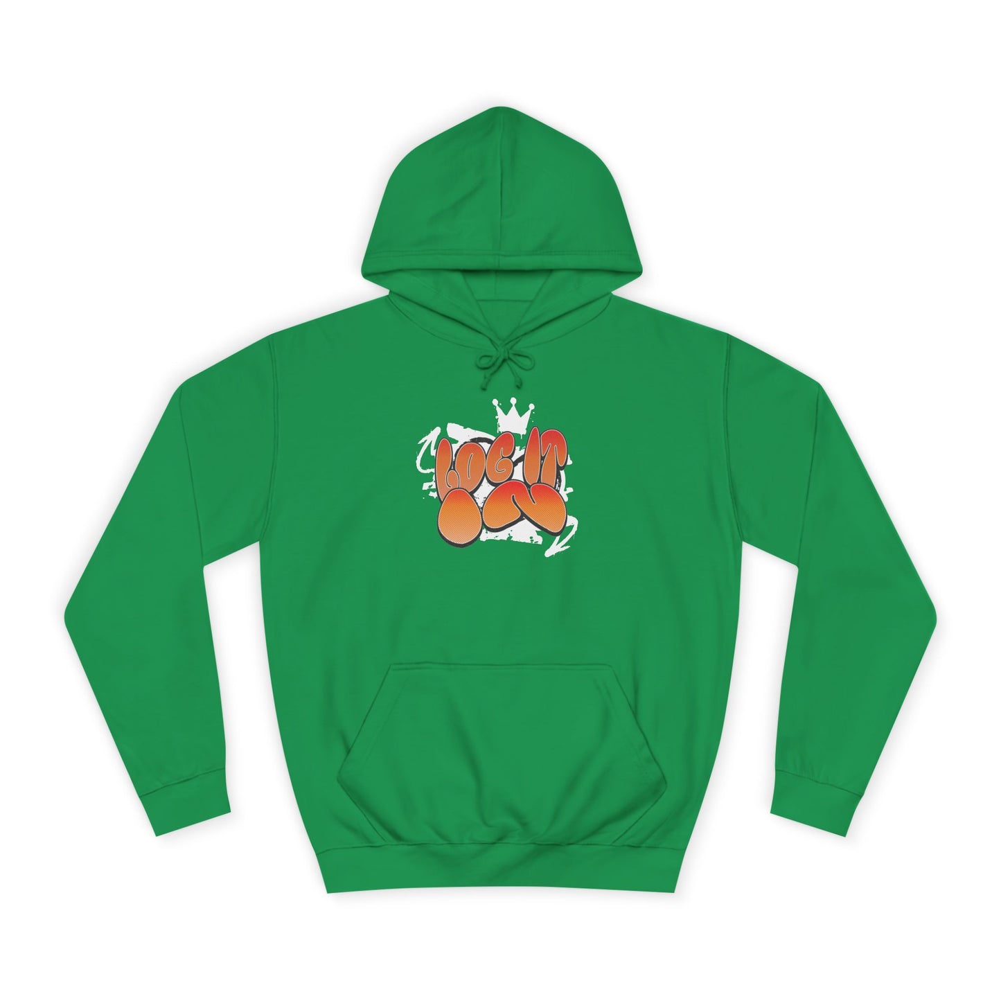 Vibrant Unisex Hoodie - 'Log In' Design