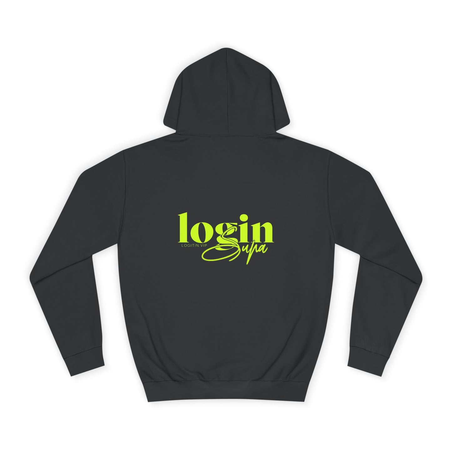Unisex Hoodie with Stylish 'Login' Design - Perfect for Every day Life, Gifts, and Casual Wear, Trendy Fashion