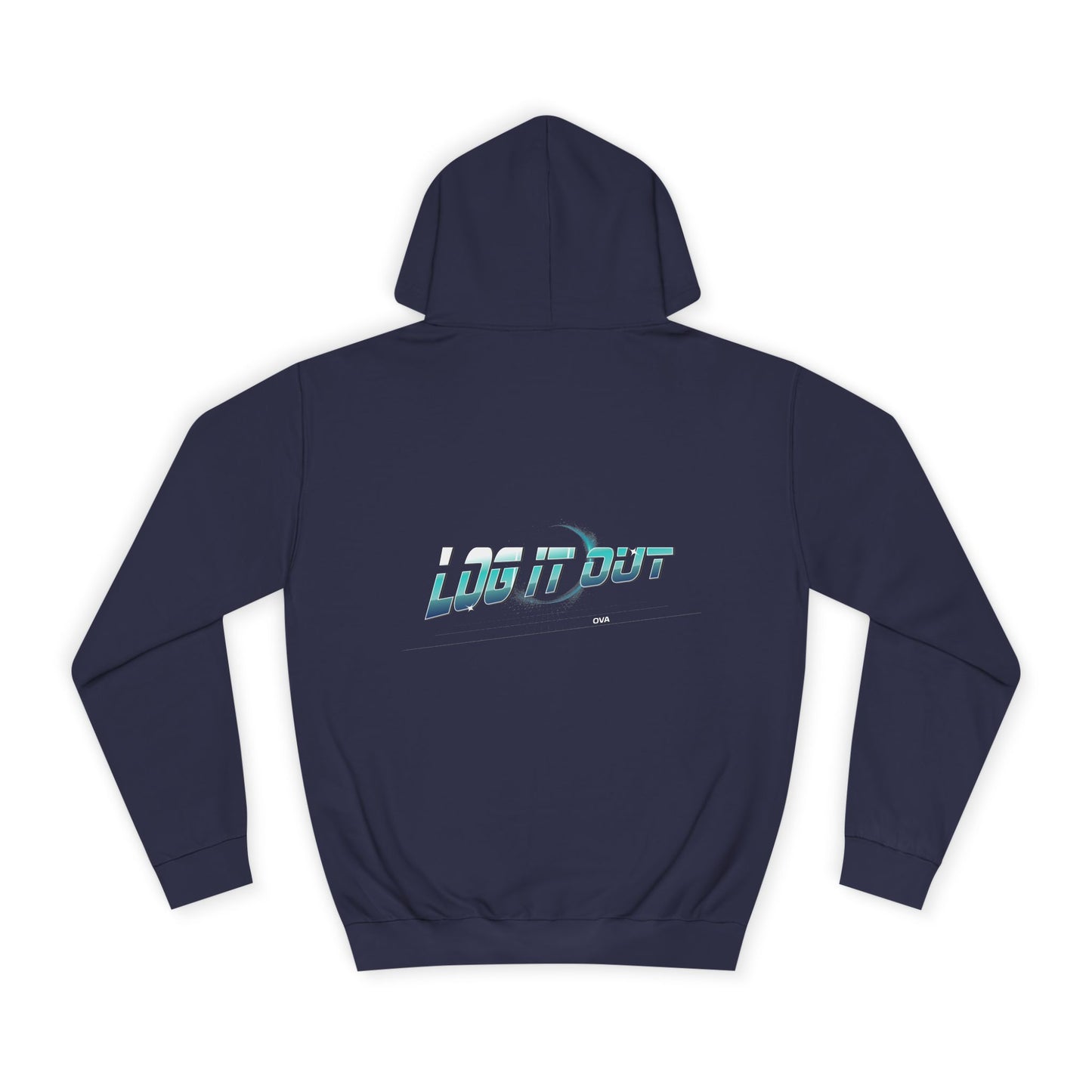 Unisex 'log it out' Hoodie with Retro Style, Ideal for Everyday Wear, Perfect for trendy wear,Gift for Friends