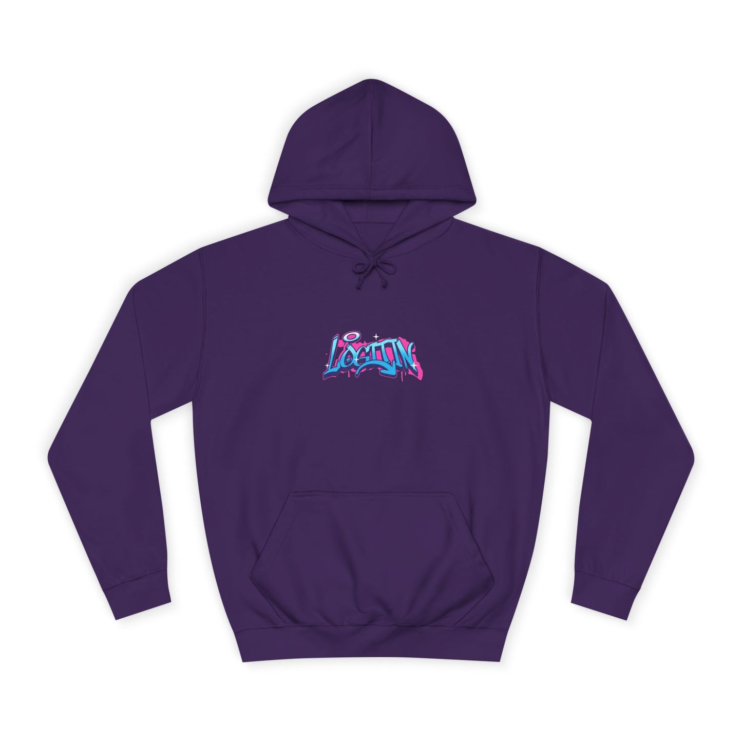 Vibrant Log it in Hoodie, Unisex Cozy Sweatshirt, Trendy Streetwear, Perfect for Life, Gift for Stylish Fall Apparel