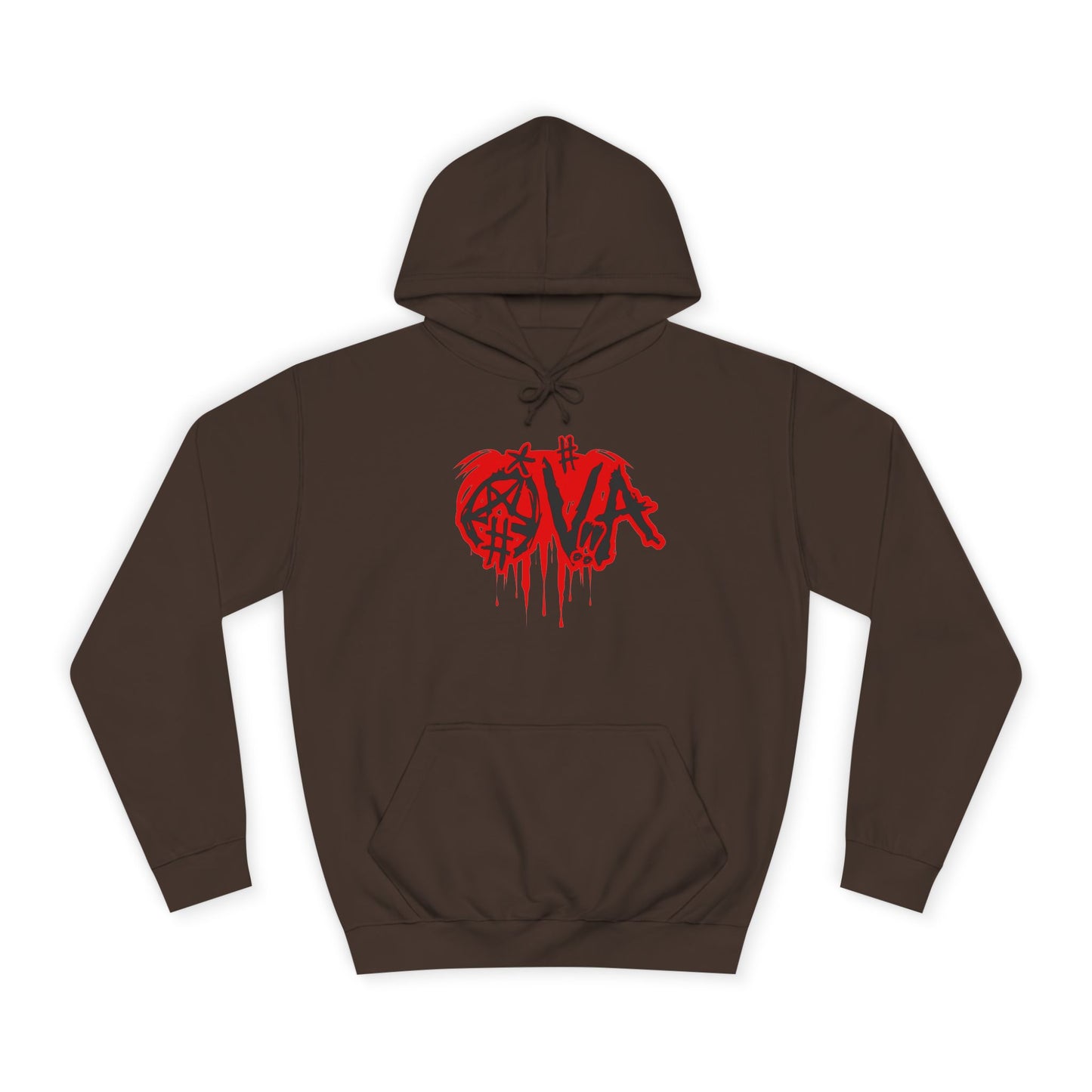 Edgy Unisex Hoodie with Graffiti-Style Print, Urban Streetwear, Apparel, Gift for any body, Casual Fashion