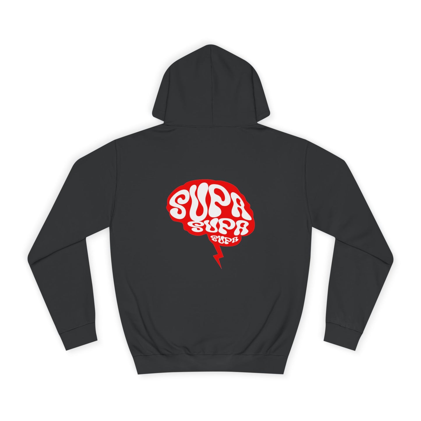 Supa Supa Hoodie, Unisex College Sweatshirt, Cozy Hoodie, Trendy Graphic Hoodie, Gift for Any One