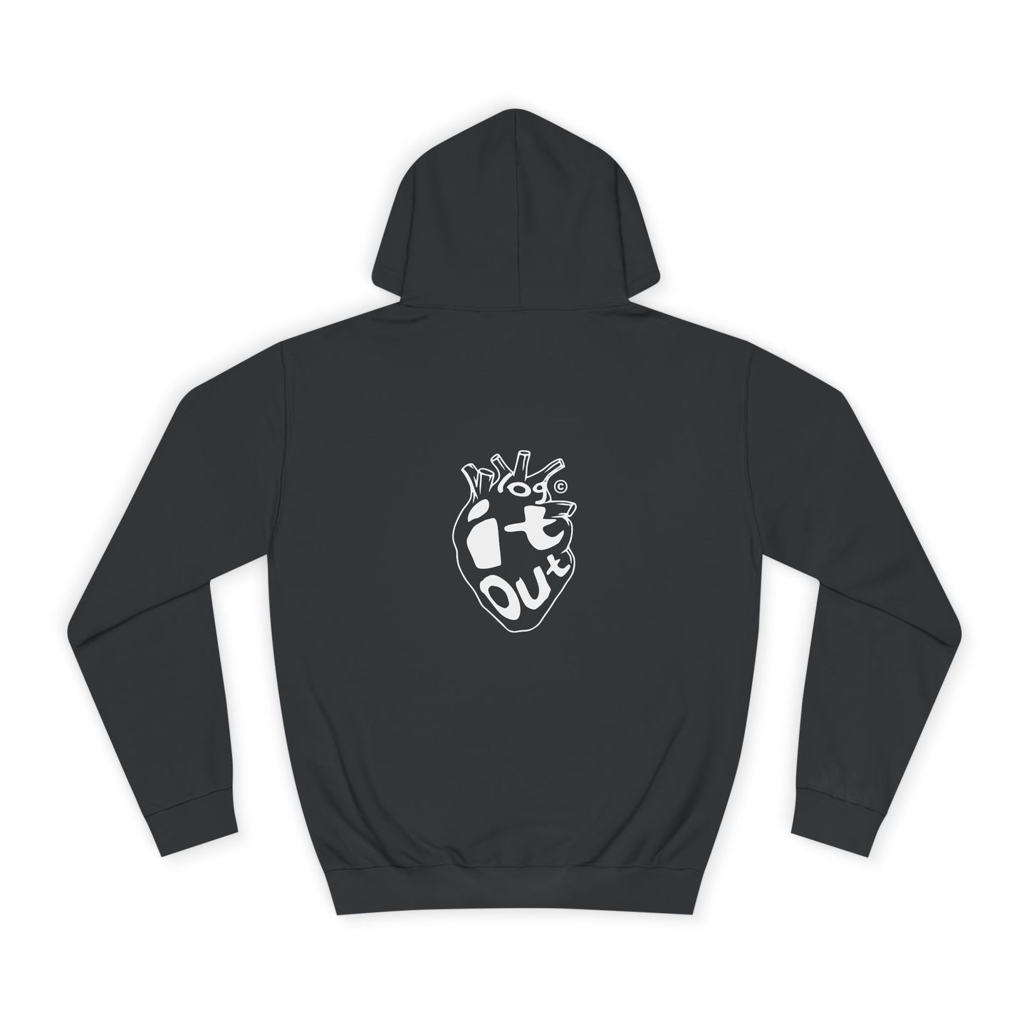 Comfortable Unisex Log it out Hoodie, Great for Life, Perfect for Casual Wear, Trendy Spirit