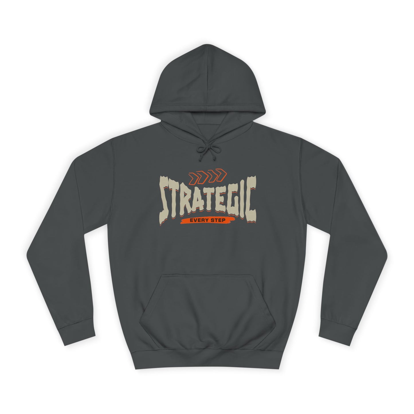 Strategic Unisex Hoodie - Every Step - Cozy Style for joints & Trendsetters