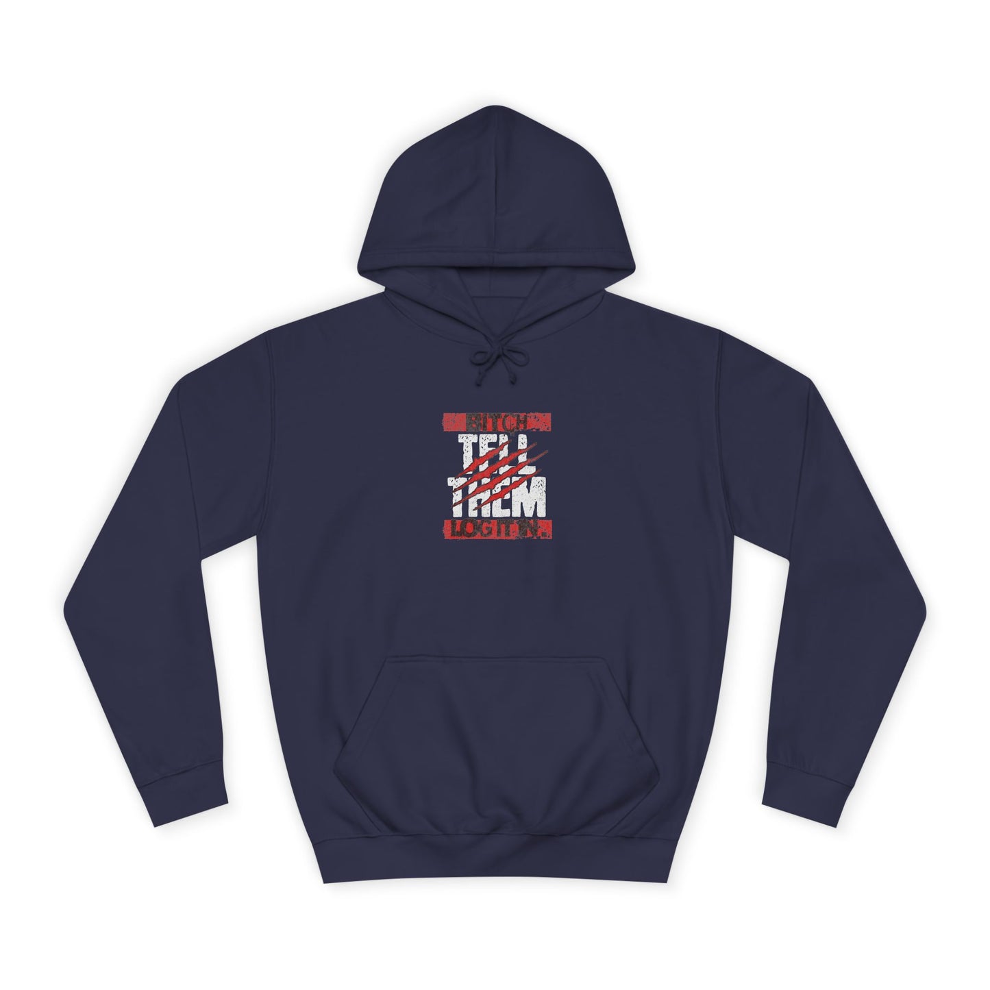 Unisex 'TELL THEM LOG IT IN' Hoodie with Graphic Design, Cozy Sweatshirt, Trendy Apparel,Gift, Casual Wear, Perfect for Trendy Life