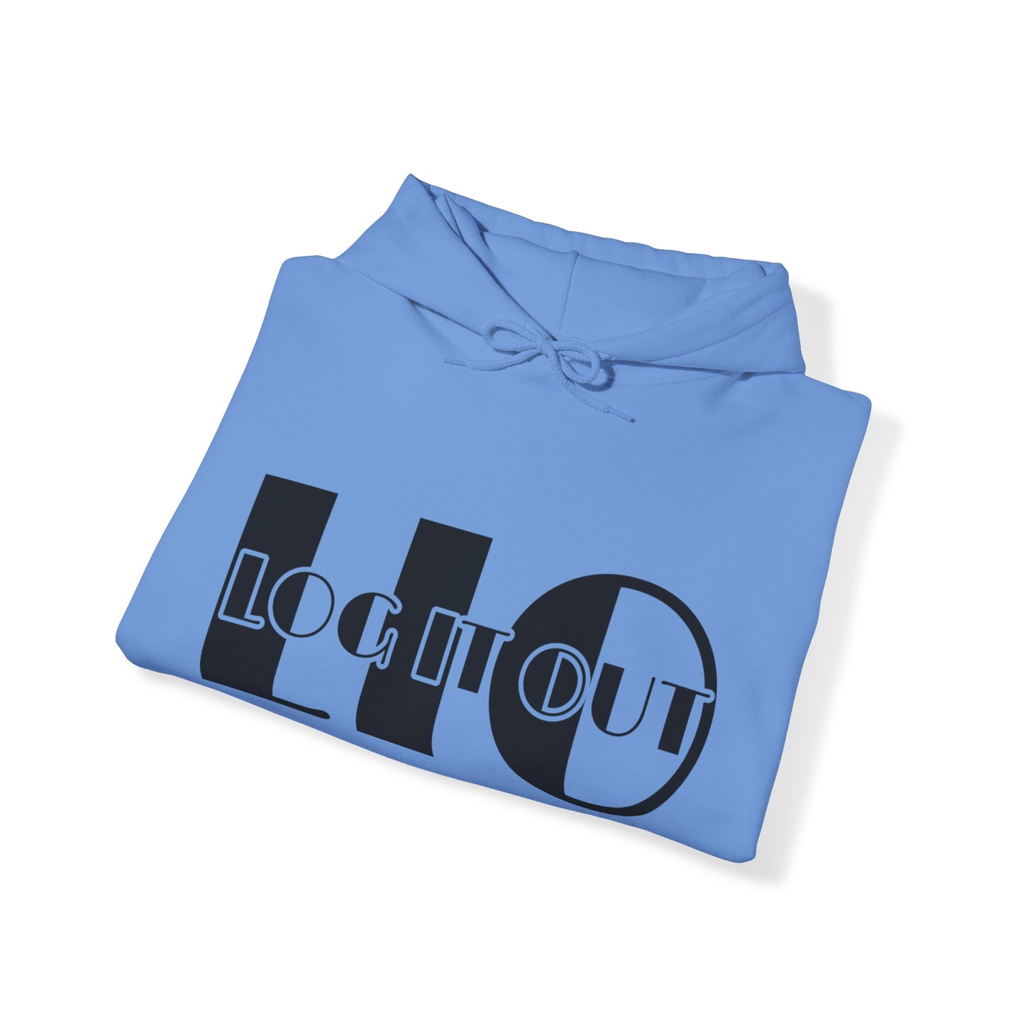 Log it out Unisex Heavy Blend™ Hooded Sweatshirt
