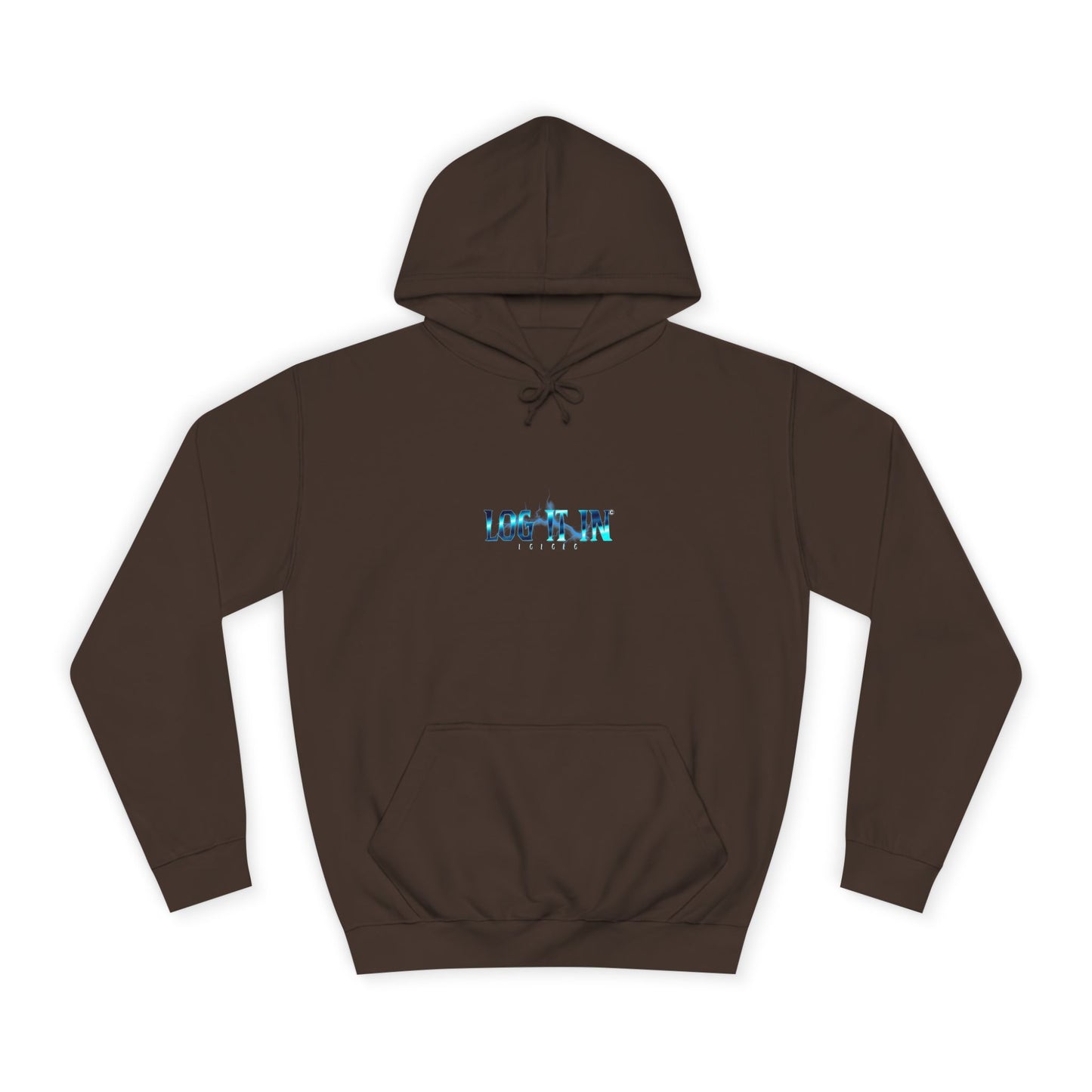 Unisex Hoodie with LOG IT IN Design - Casual Wear, Perfect Gift, Events, and Cozy Days