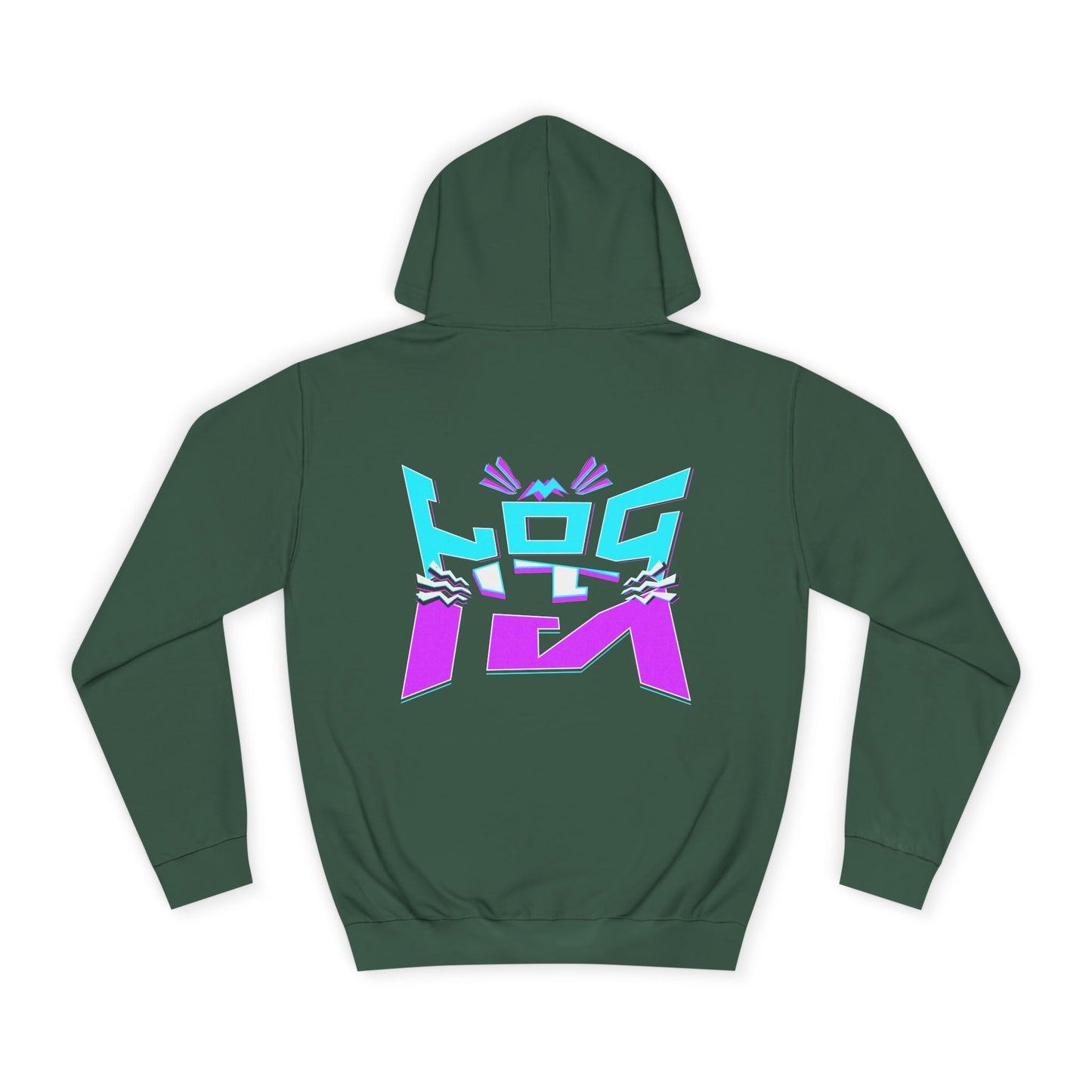 Vibrant Unisex Log it in Hoodie for Everyday Life, Trendy Streetwear, Cozy Wear, Gift for Any One, Casual Everyday Style