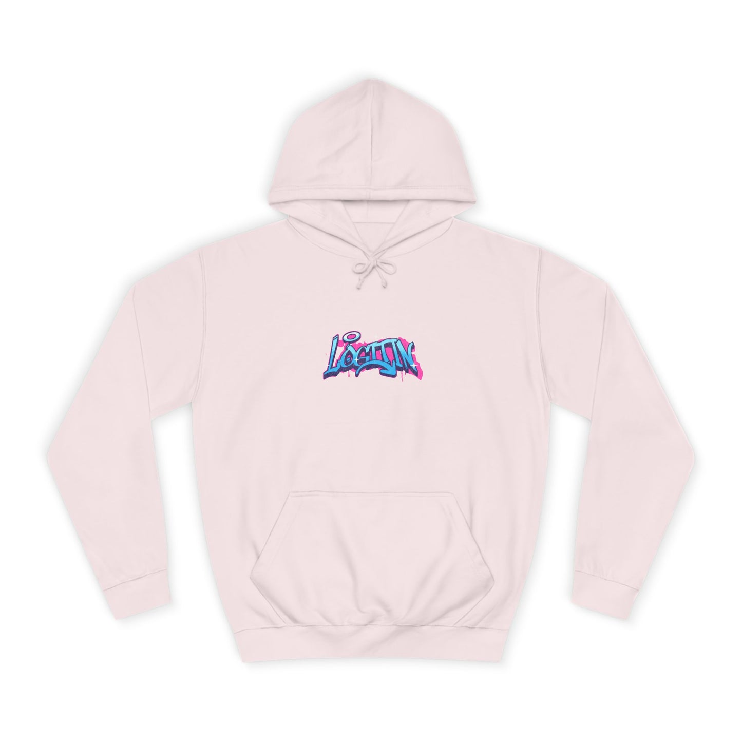 Vibrant Log it in Hoodie, Unisex Cozy Sweatshirt, Trendy Streetwear, Perfect for Life, Gift for Stylish Fall Apparel