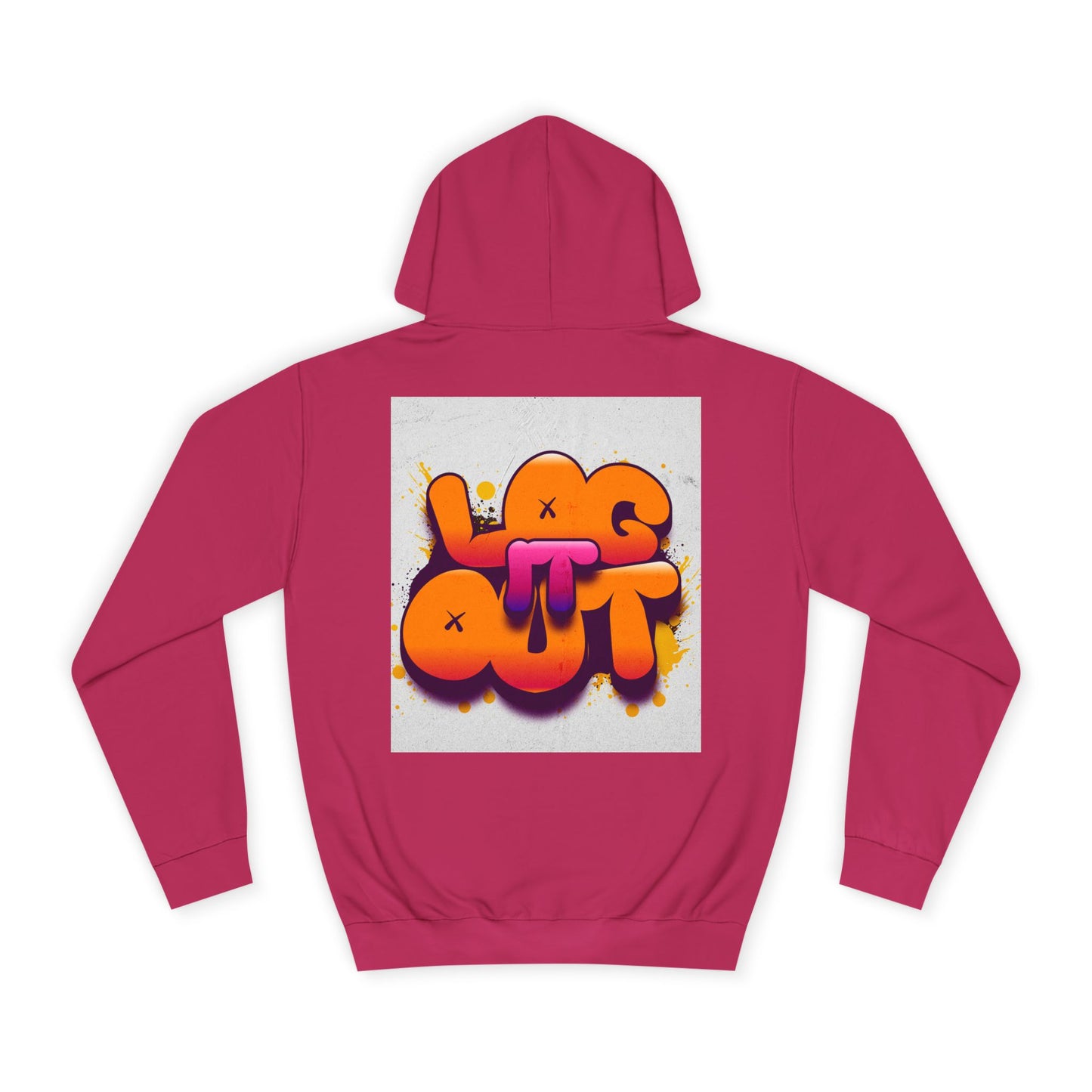 Vibrant Unisex Log it out Hoodie - Trendy, Comfortable Streetwear, Ideal for Life, Casual Outings, Gifts, and more!
