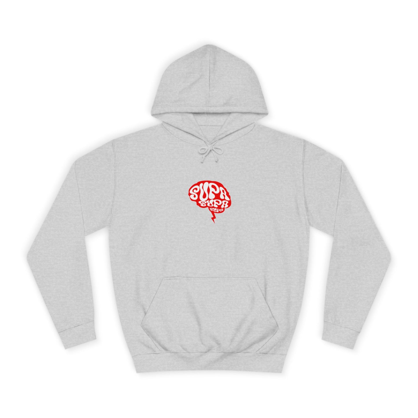 Supa Supa Hoodie, Unisex College Sweatshirt, Cozy Hoodie, Trendy Graphic Hoodie, Gift for Any One