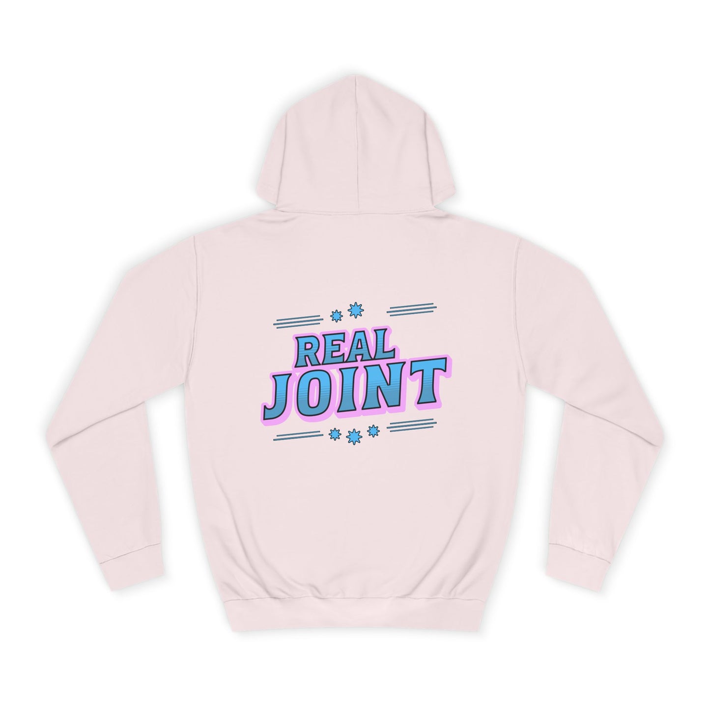 Unisex Hoodie - 'Real Joint' Graphic Sweatshirt for Casual Style