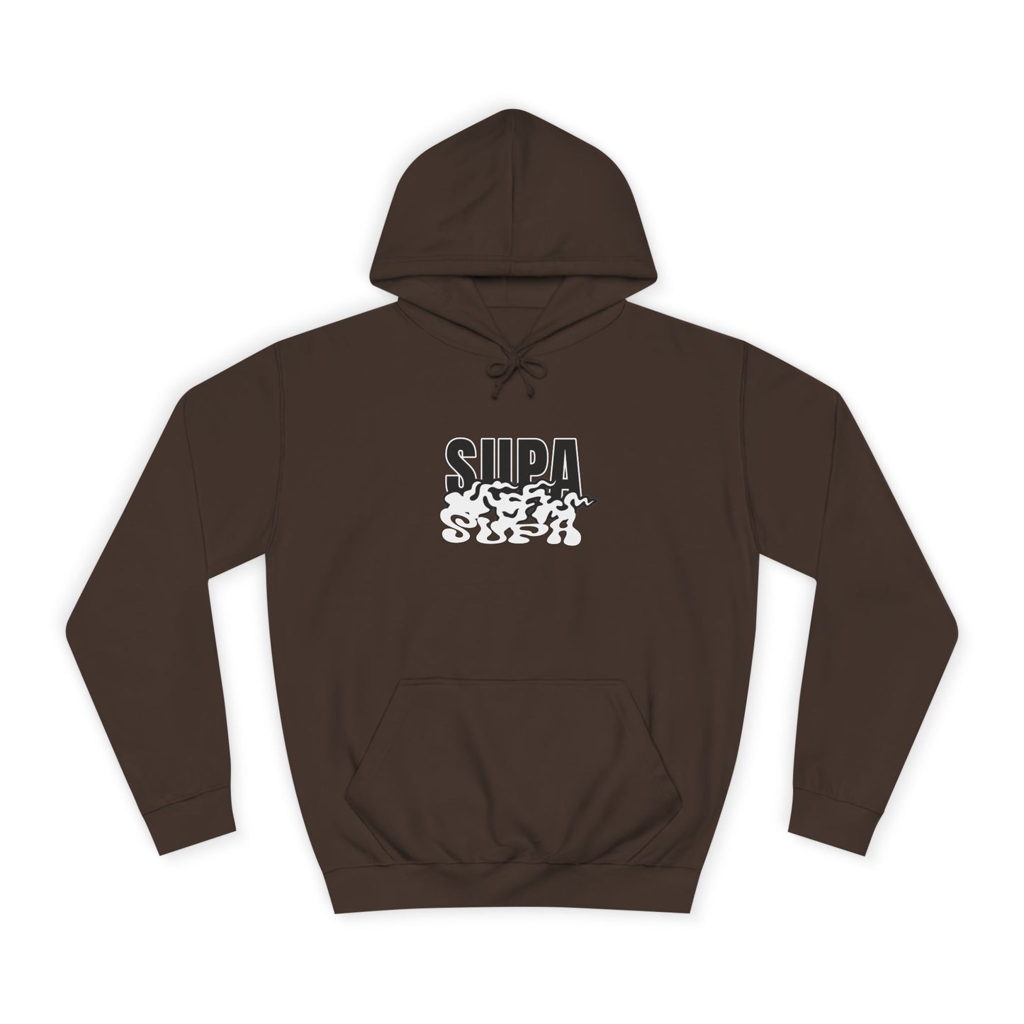 Trendy Unisex Hoodie with 'SUPA' Design | Casual Wear, Apparel, Street Style, Gift, Cozy Fashion