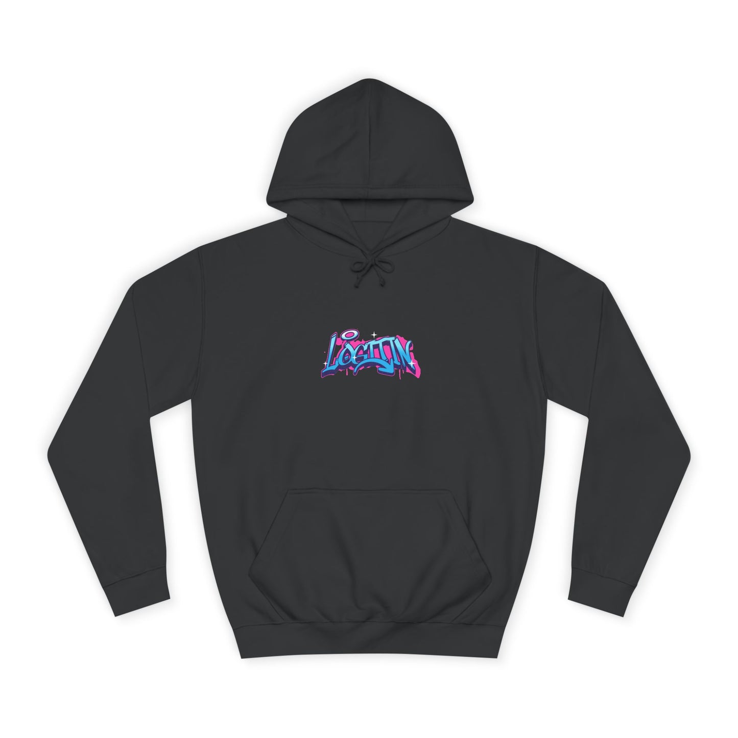 Vibrant Log it in Hoodie, Unisex Cozy Sweatshirt, Trendy Streetwear, Perfect for Life, Gift for Stylish Fall Apparel