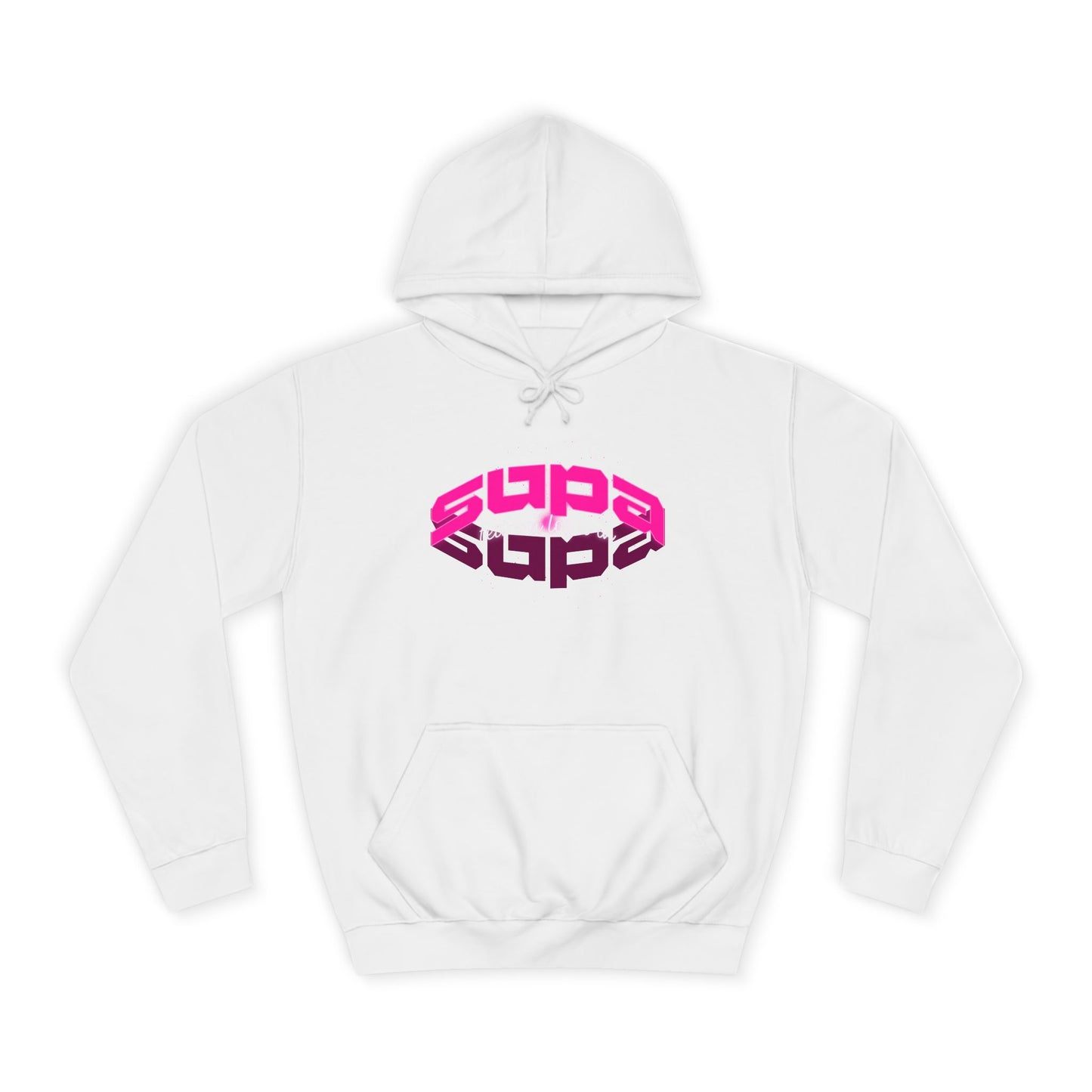 Stylish Trendy Hoodie with 'Supa' Design, Unisex Casual wear for Everyone, Perfect for Everyday Life, Gift, Bright hoodie